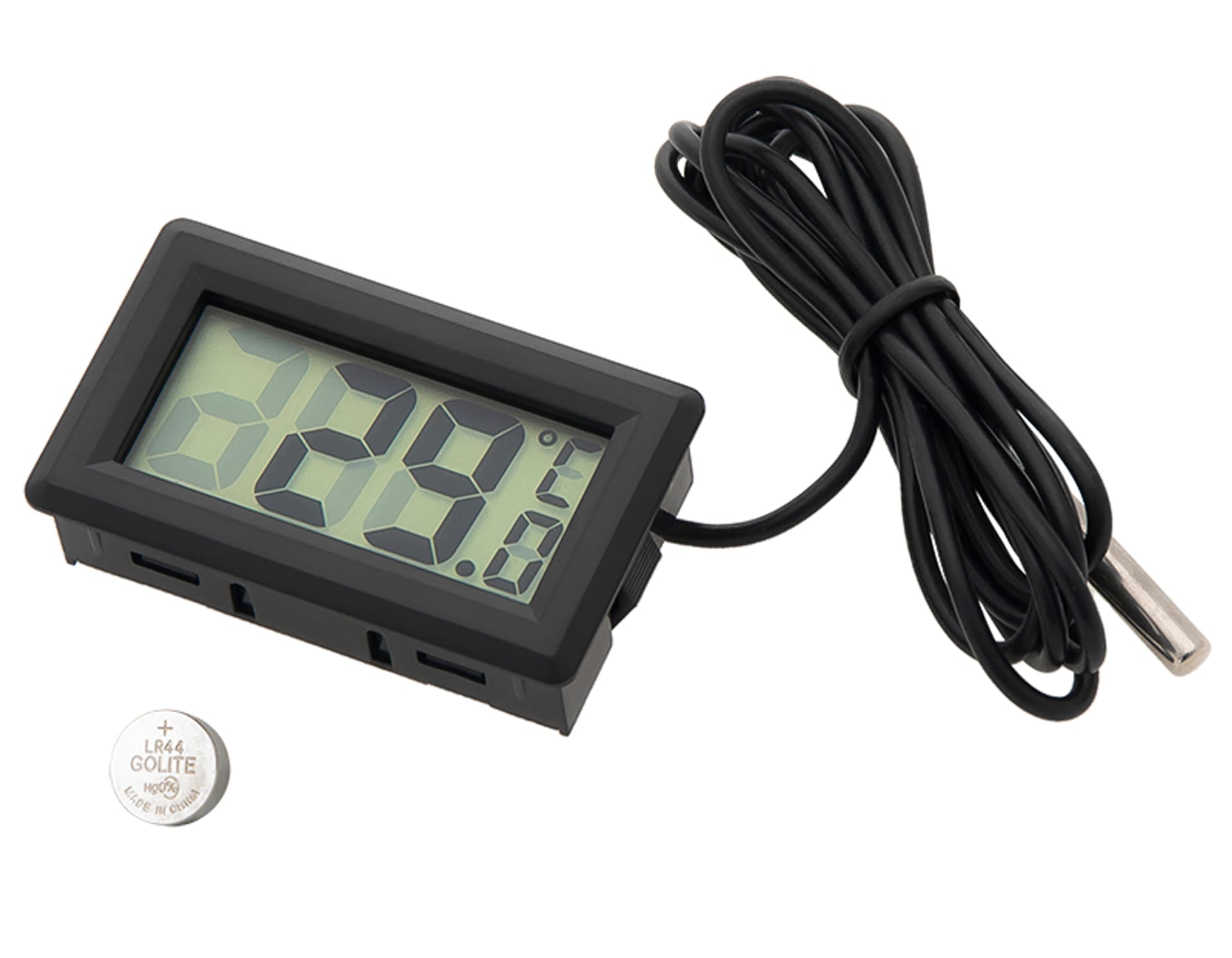 

Termometr LCD zewnętrzny/wewnętrzny TH001
