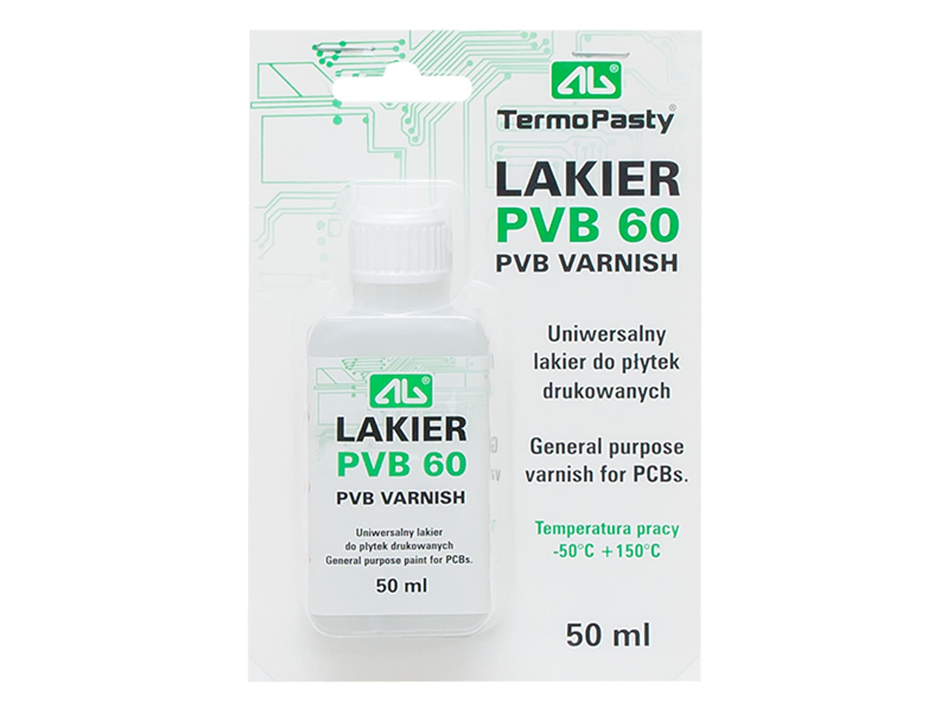 

9140# Płyn lakier pvb 60 50ml ag