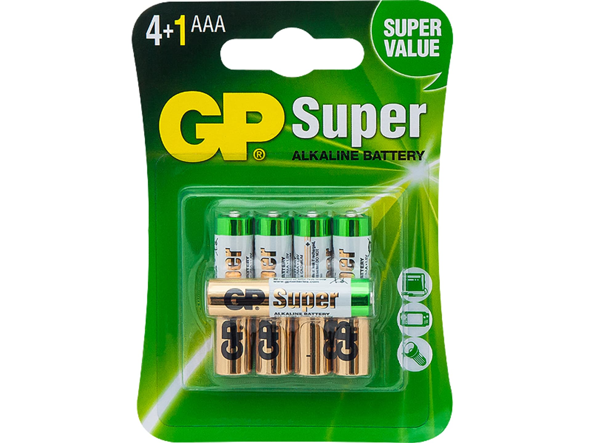 

Bateria alkaliczna AAA 1.5 LR3 GP SUPER (1PH)