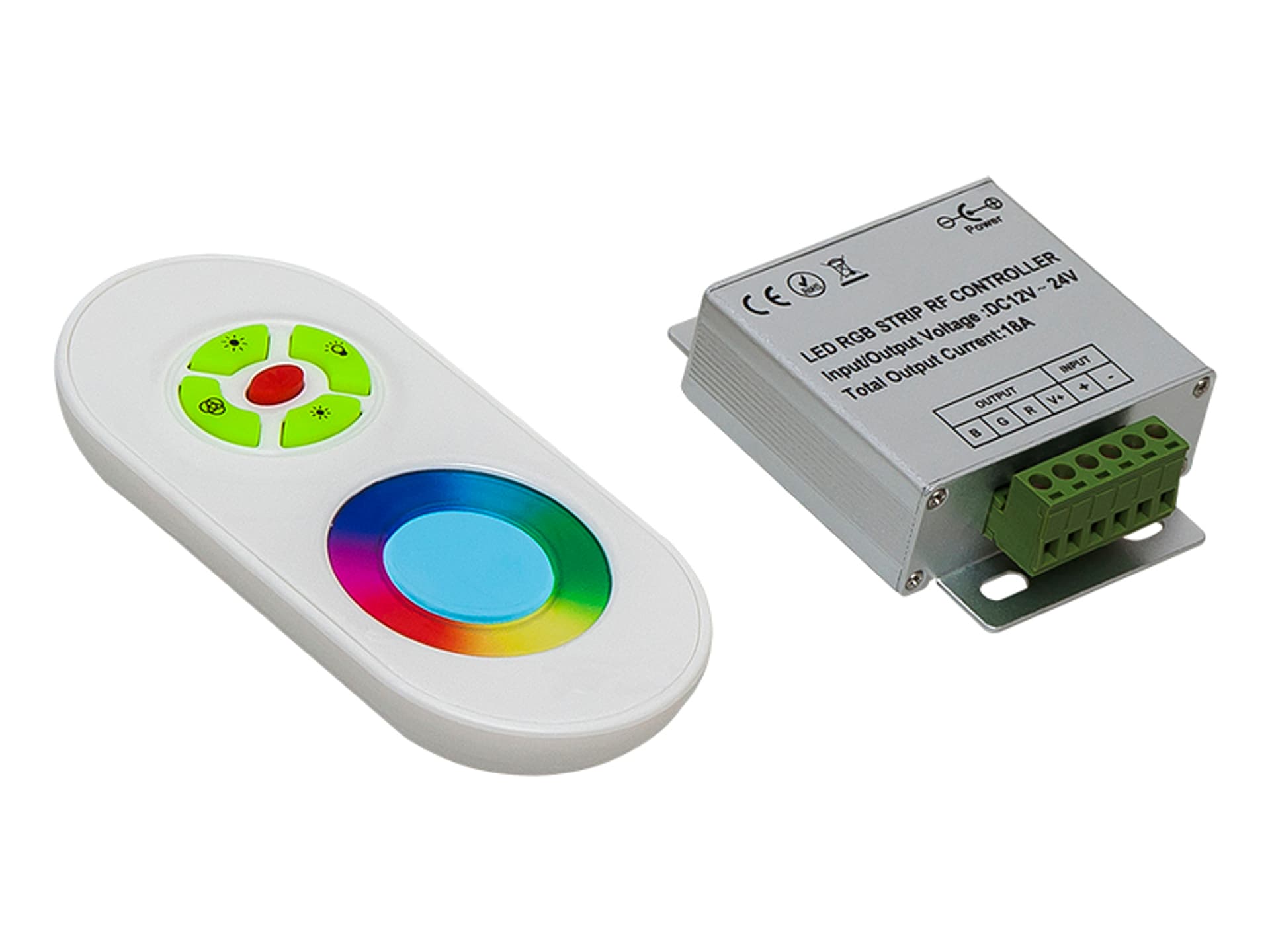 

Sterownik do taśm LED RGB z pilotem (1PH)