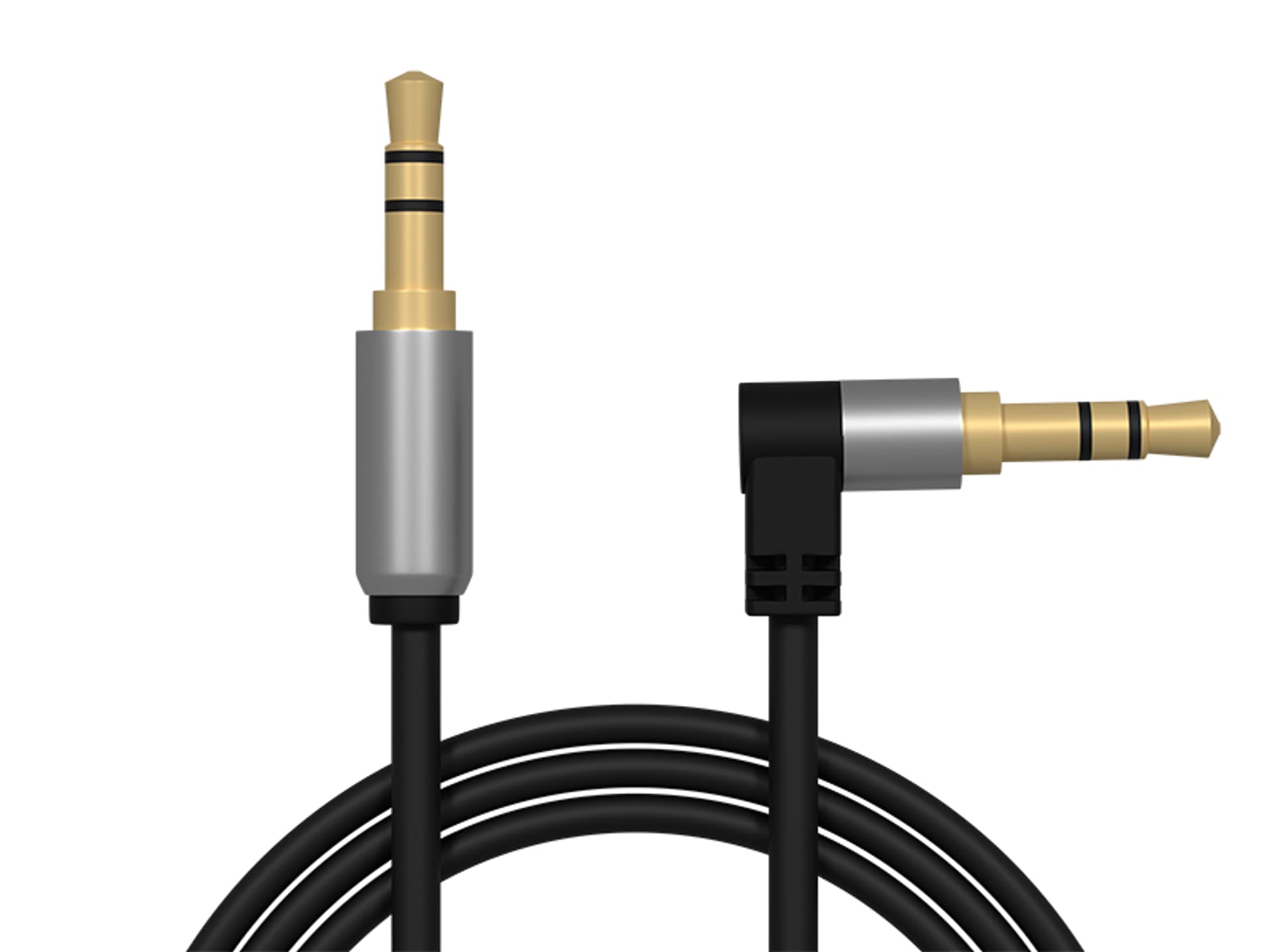 

Kabel Jack-Jack 3,5 stereo kątowy (Blow