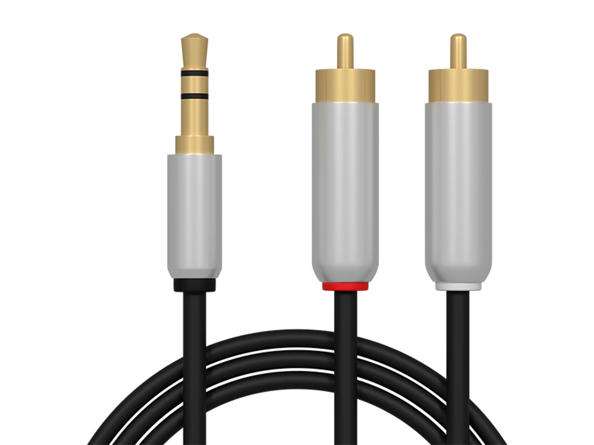 

Kabel Jack 3,5 stereo -  wtyki RCA Blow