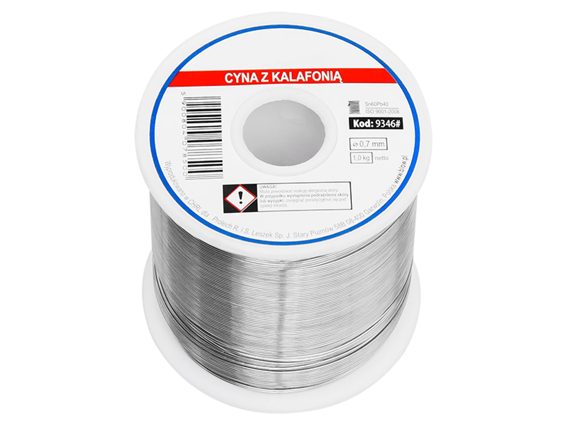 

Cyna 0,70/1kg Sn60Pb40