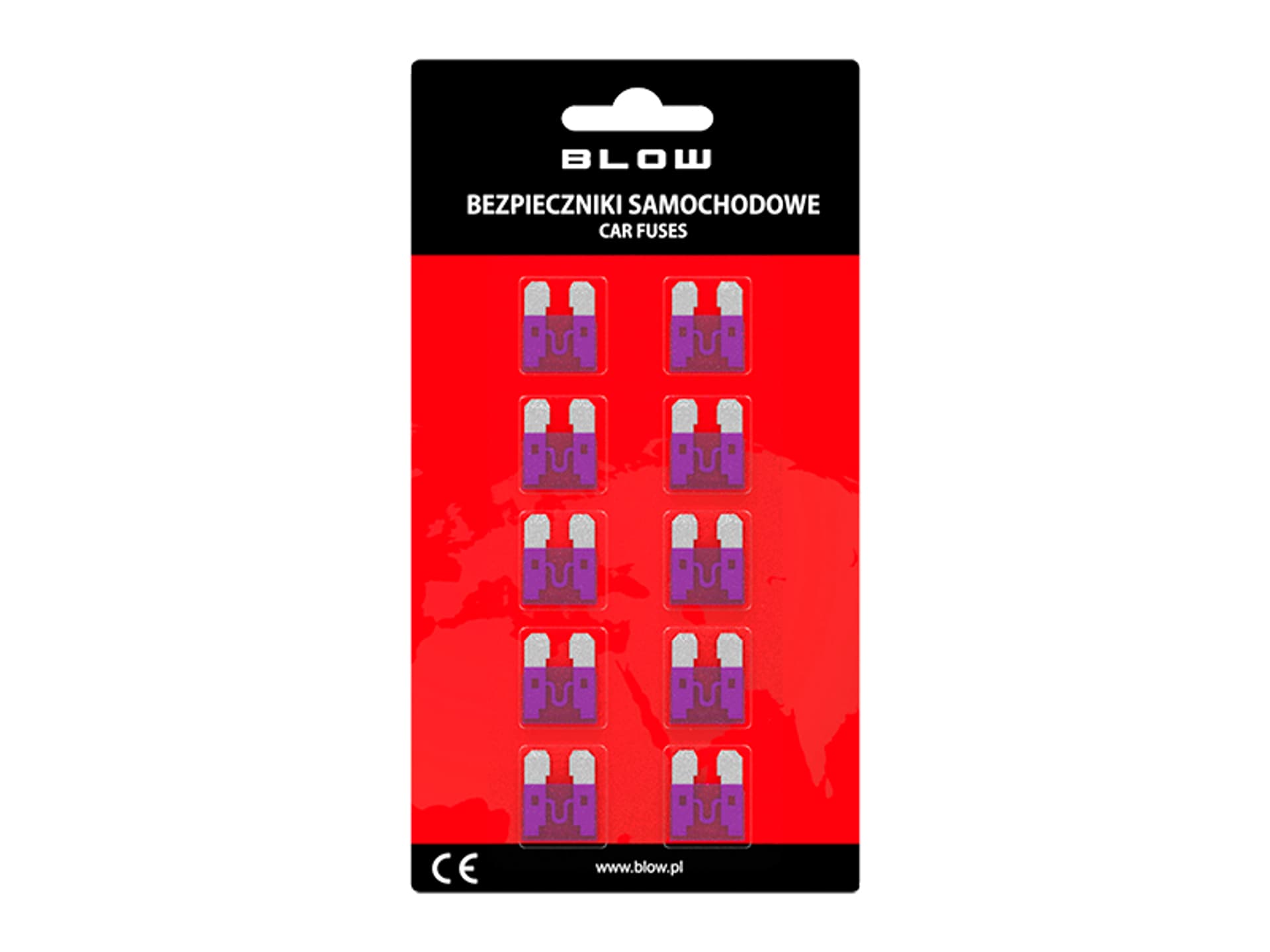 

10 szt. Bezpiecznik samochodowy 35A (1PH)