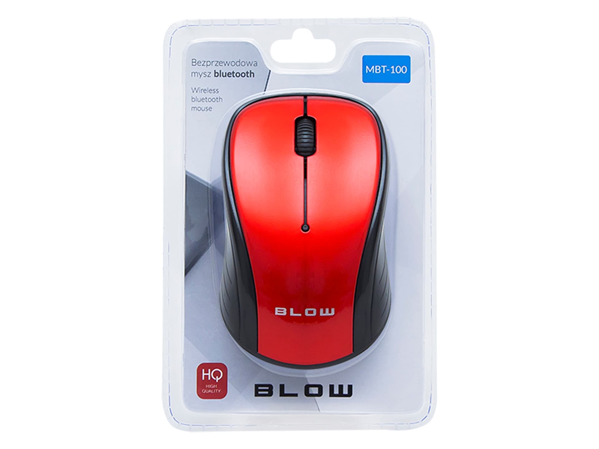 

Mysz BLOW 84-023# (optyczna; 1600 DPI; kolor czerwony