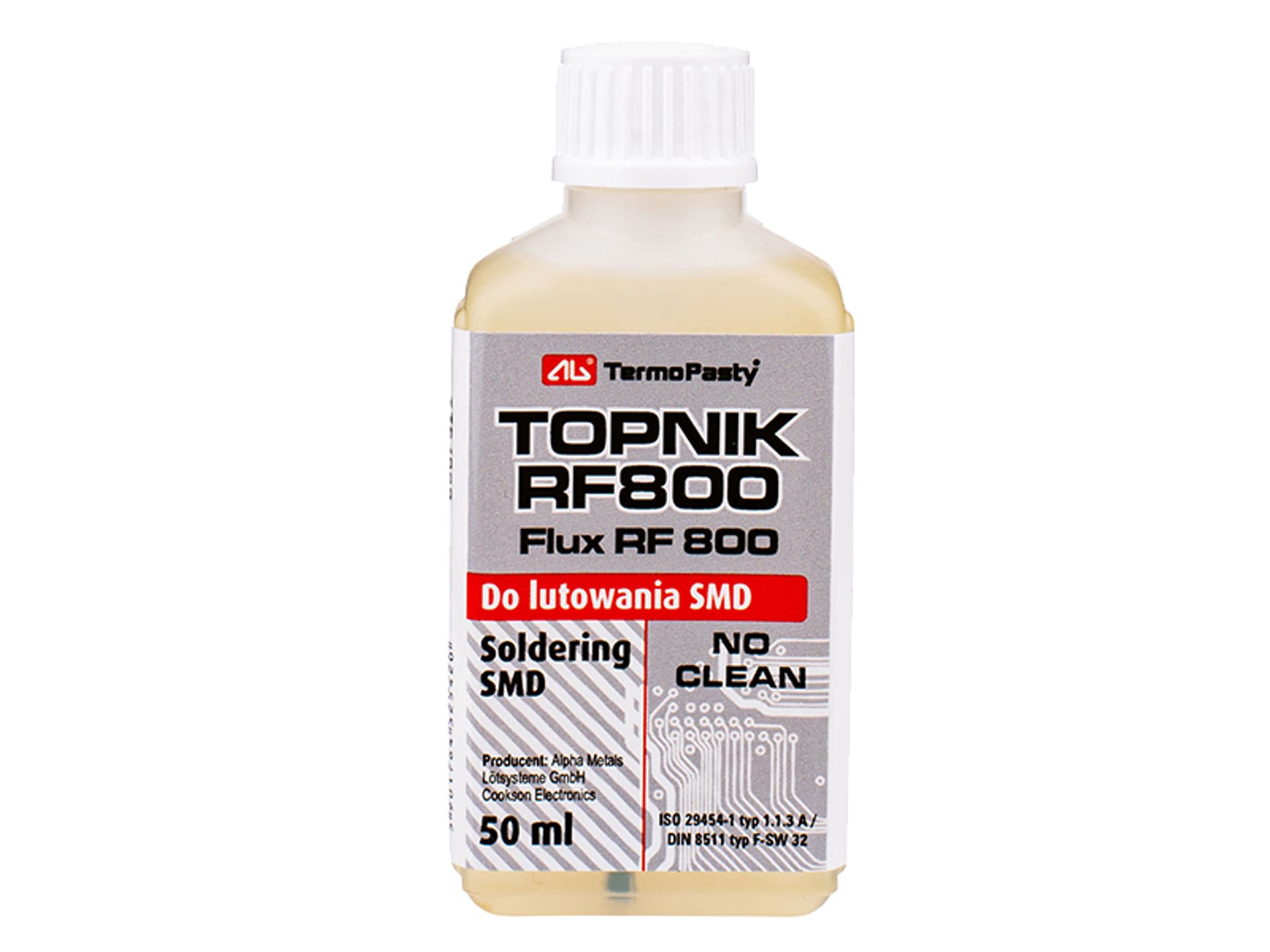 

4194# Topnik rf800 do smd 50 ml.ag z pędzelek