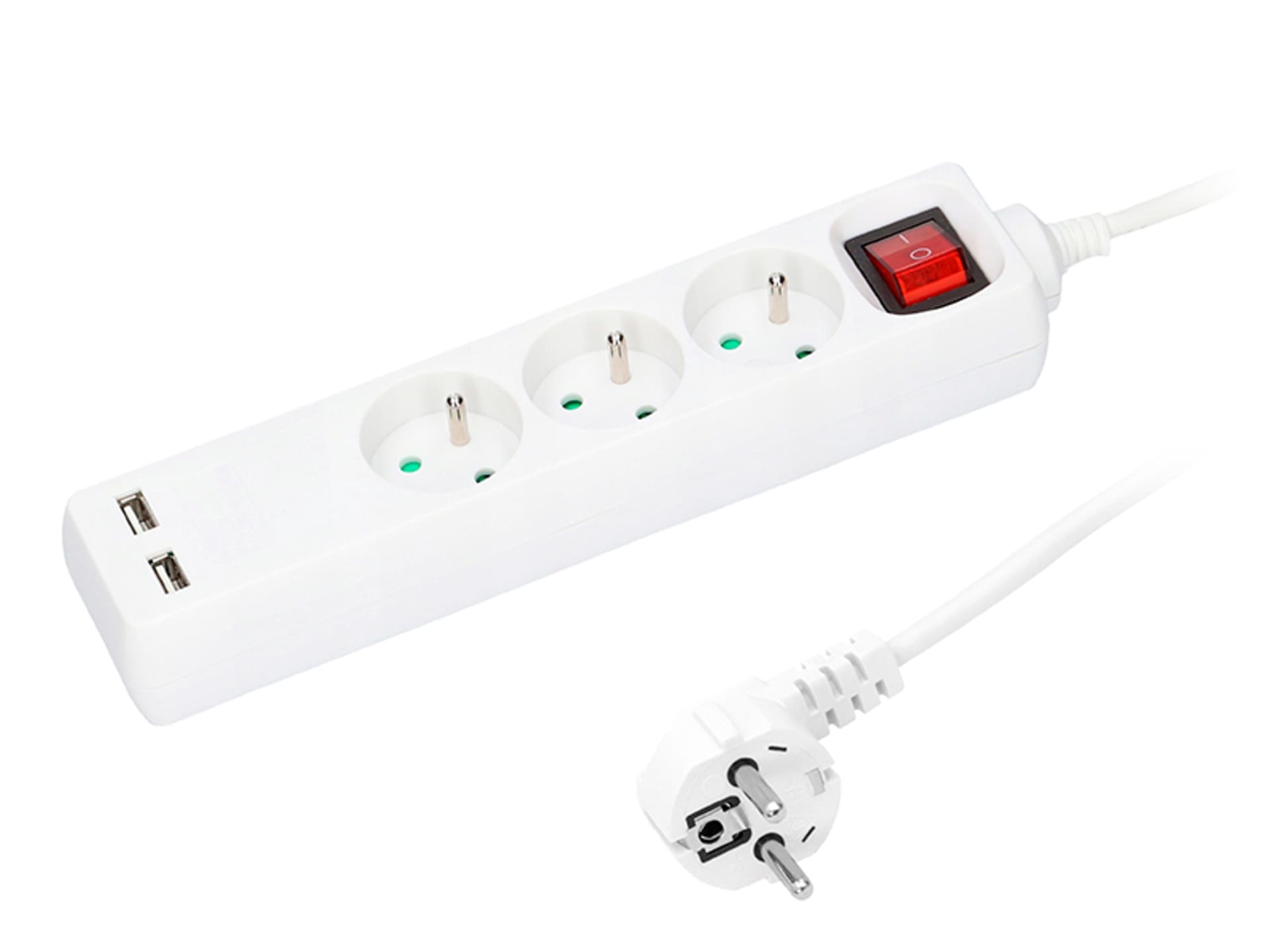 

98-193# Przedłużacz ps-370ws+usb 3m/3guw