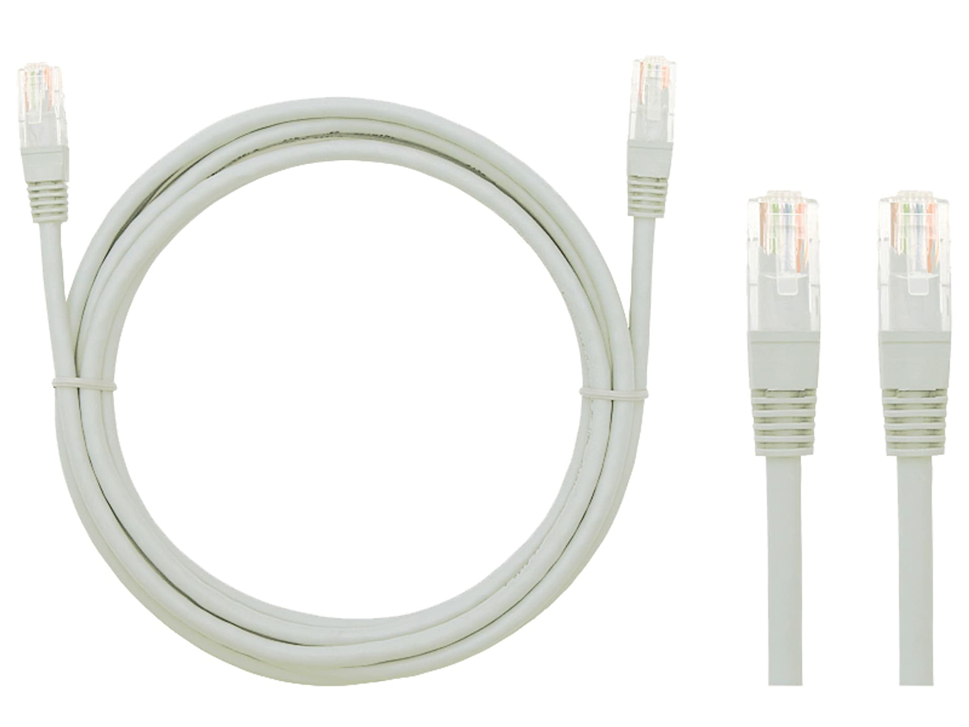 

2424# Przyłącze patchcord utp 2,0m szary