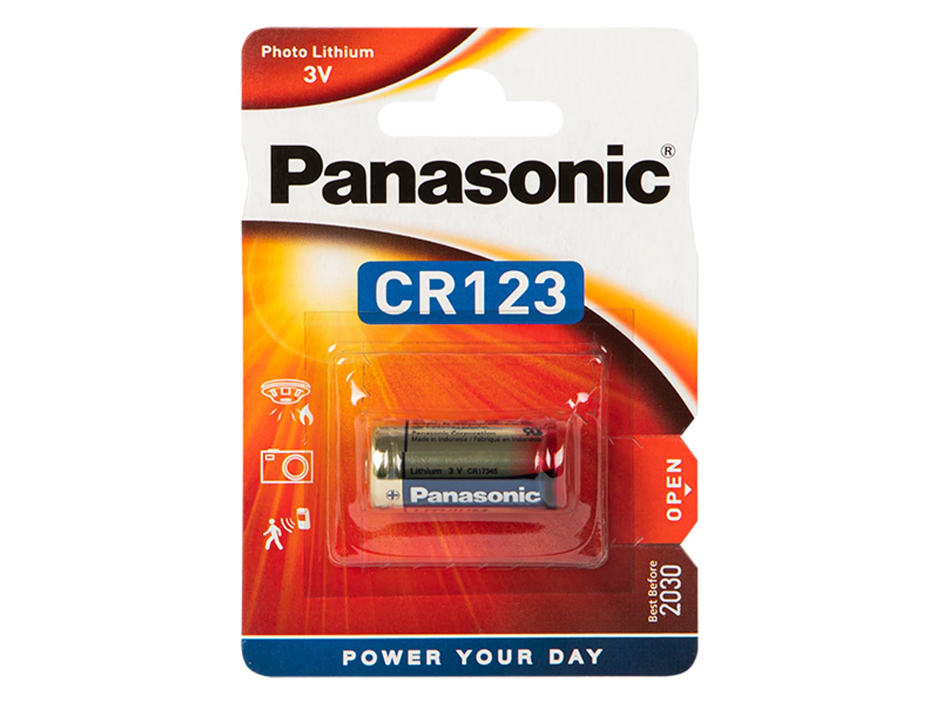

Bateria litowa 3V`CR123 Panasonic (1PH)
