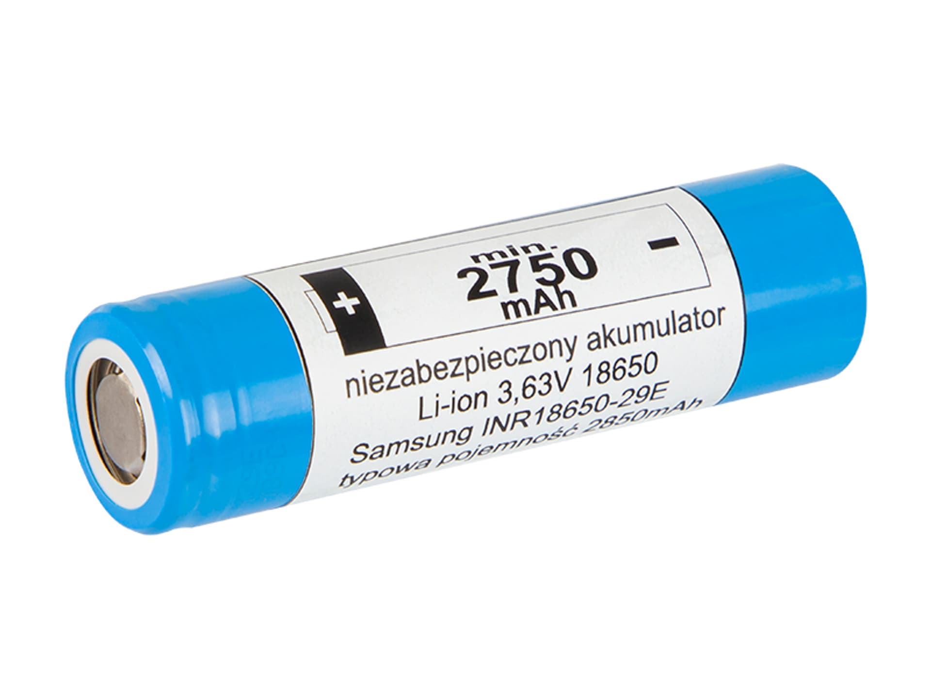 

85-597# Akumulator 18650 li-ion samsung 2750mah