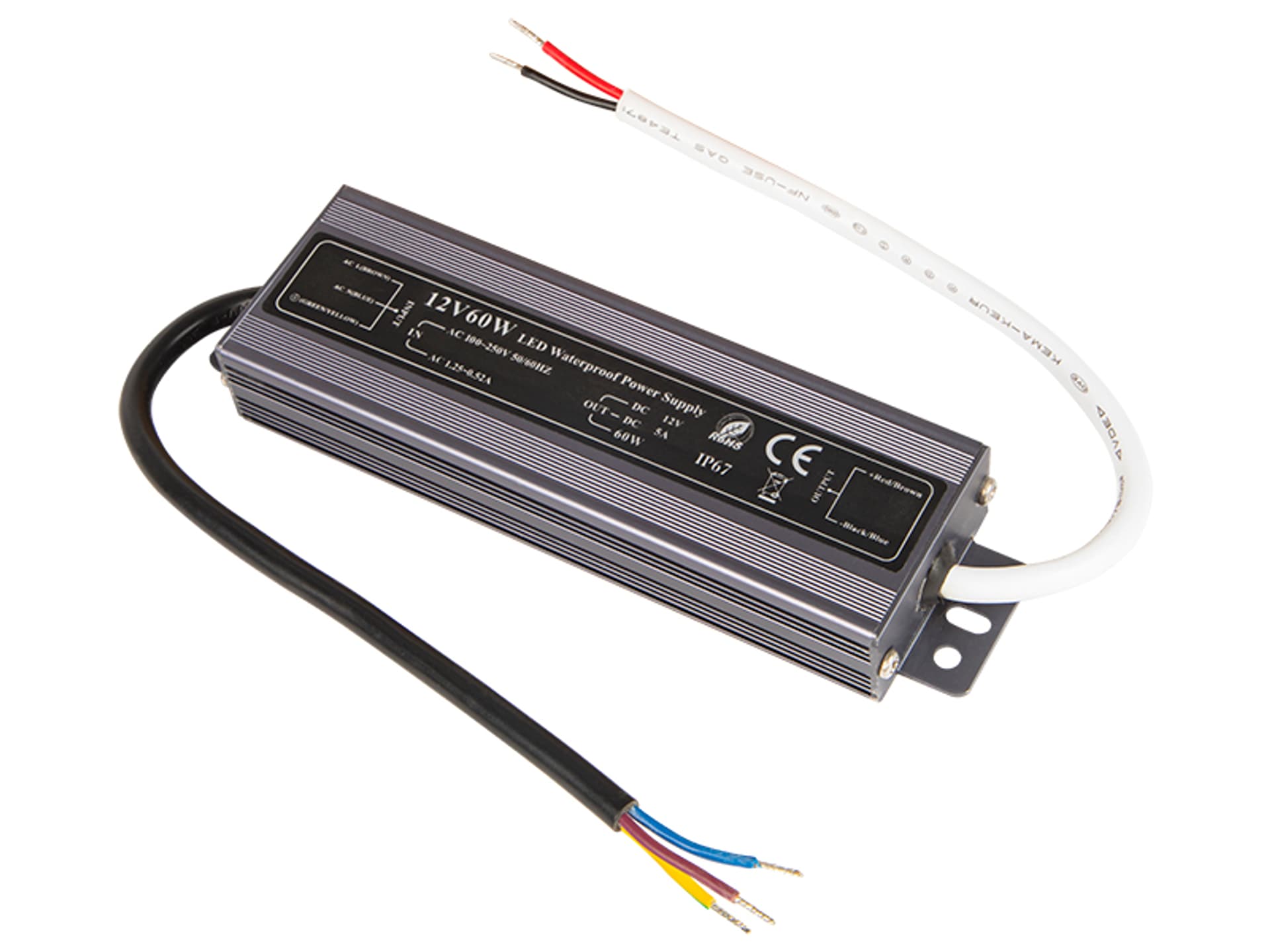 

70-504# Zasilacz do systemów led 12v/ 5a 60w