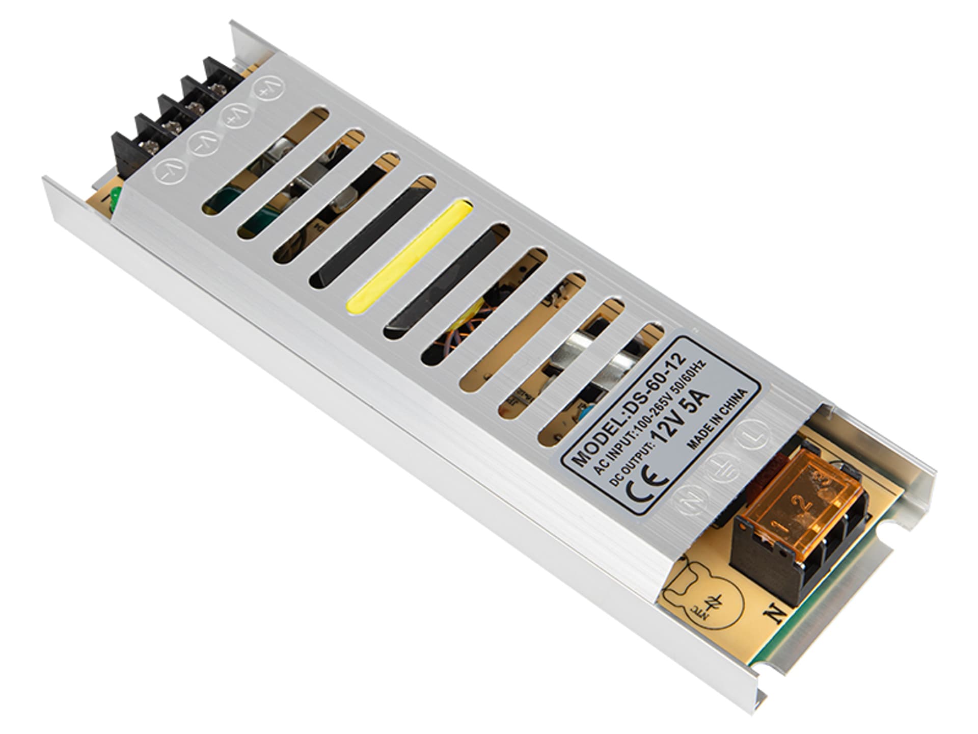

70-550# Zasilacz impulsowy przemys. 12v/5a 60w