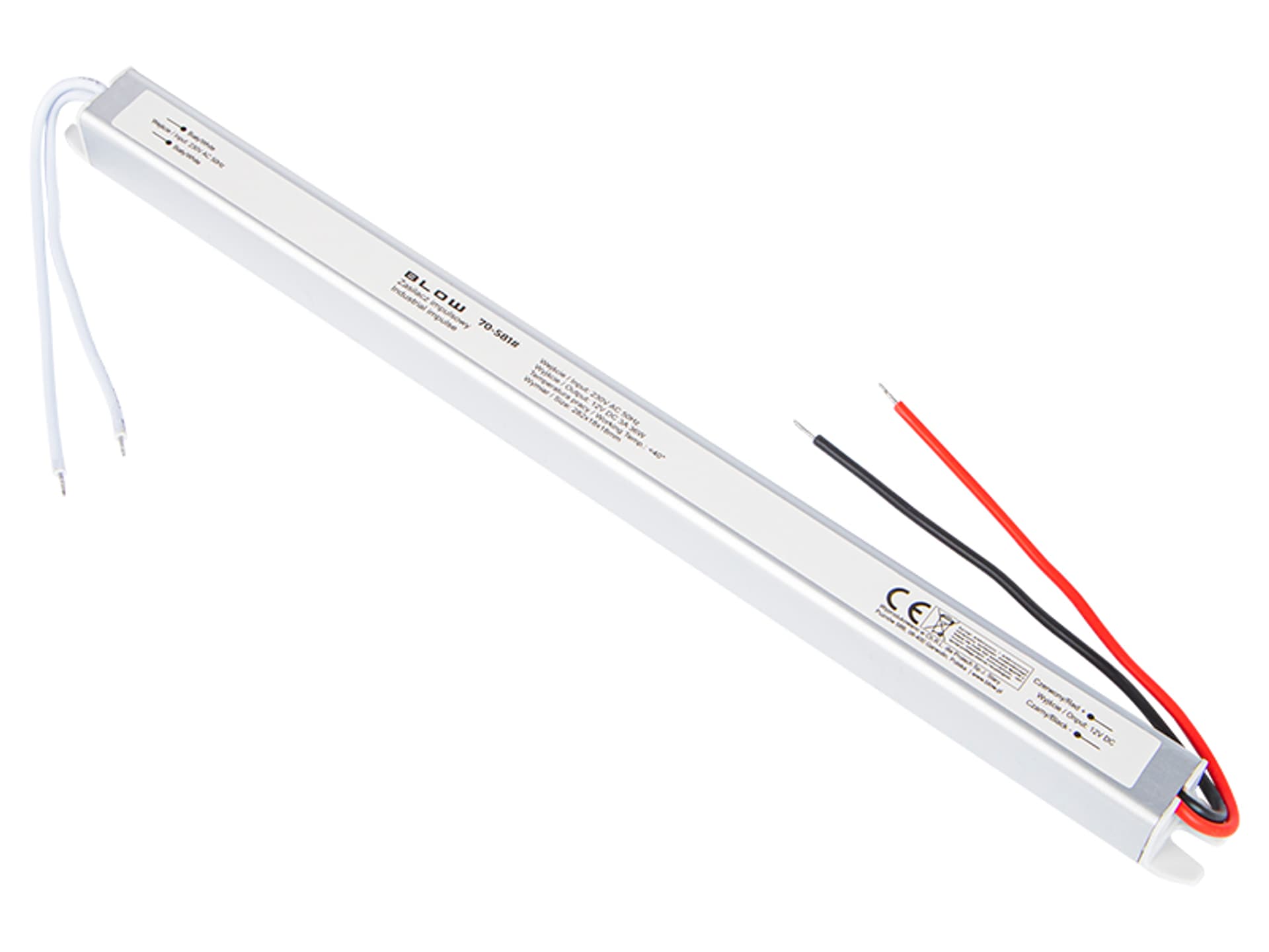 

70-581# Zasilacz impulsowy 12v/3a 36w slim