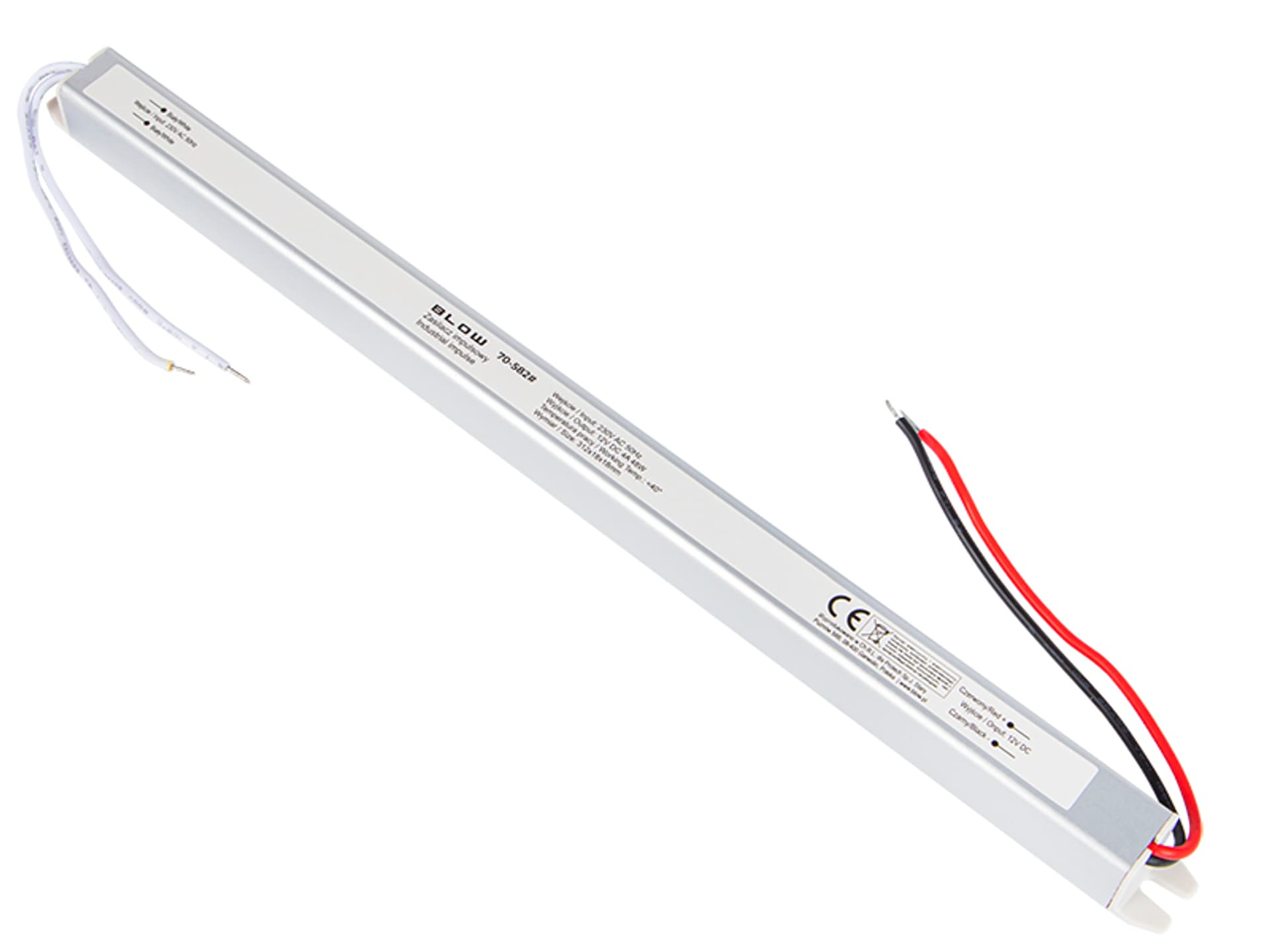 

70-582# Zasilacz impulsowy 12v/4a 48w slim