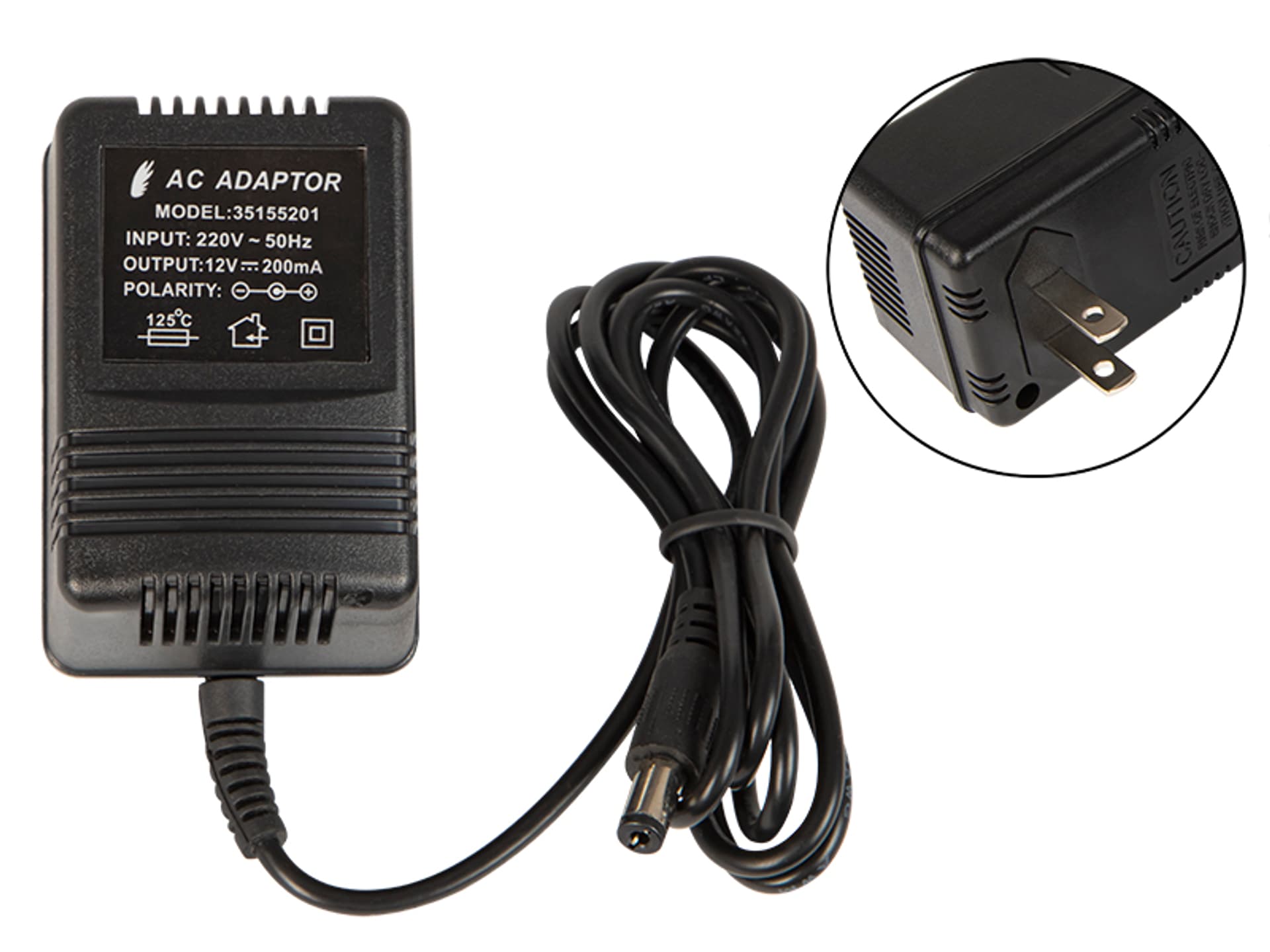 

9392# Zasilacz niestab.220v/12v 200ma 2,1/5,5