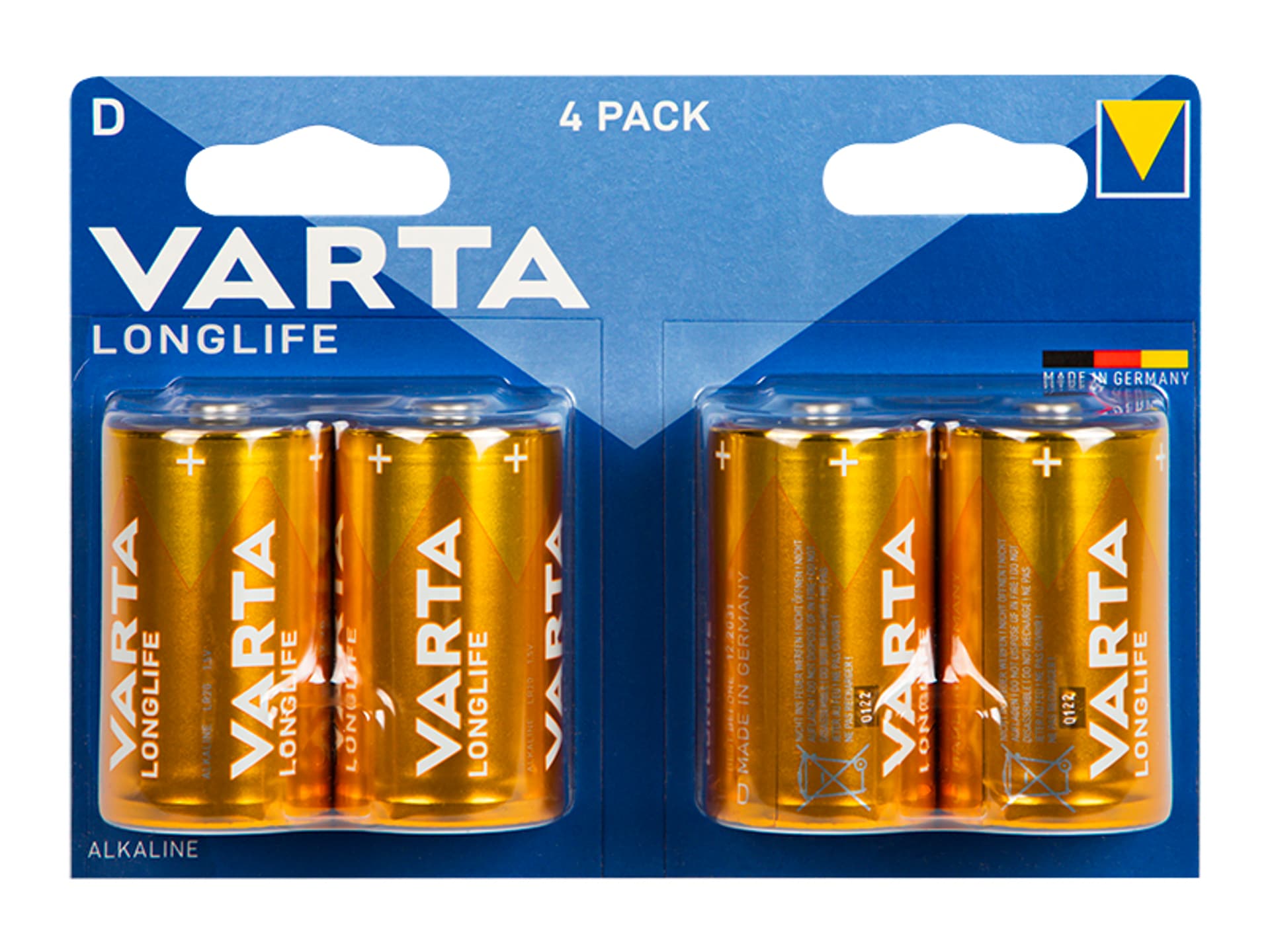 

82-549# Bateria alkaliczna d 1.5 lr20 varta