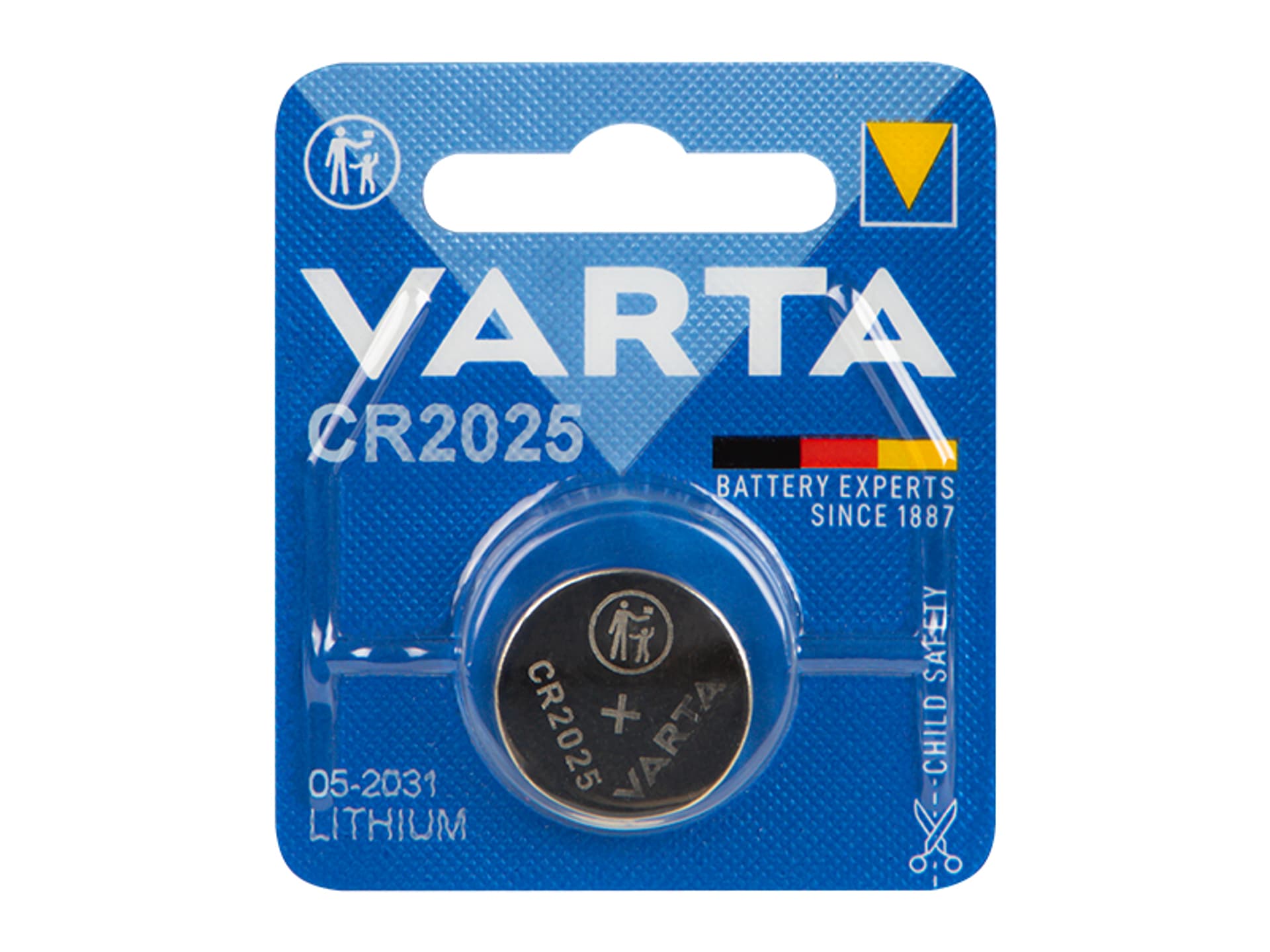 

1x Bateria CR-2025 CR2025 3V litowa Varta