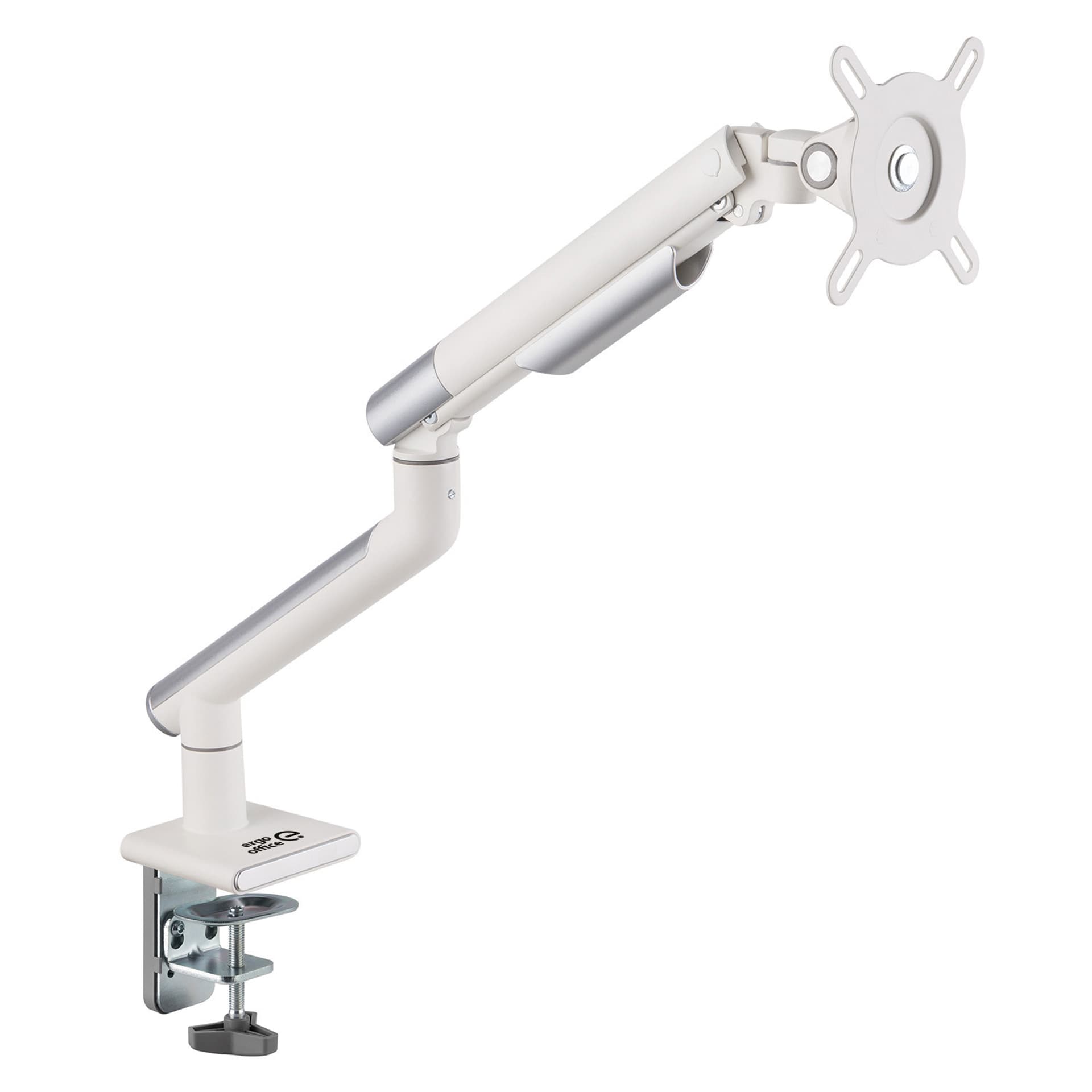 

Uchwyt do monitora Ergo Office, premium ze sprężyną gazową, podwójne ramię, 17"-32" 9 kg, biały, ER-437