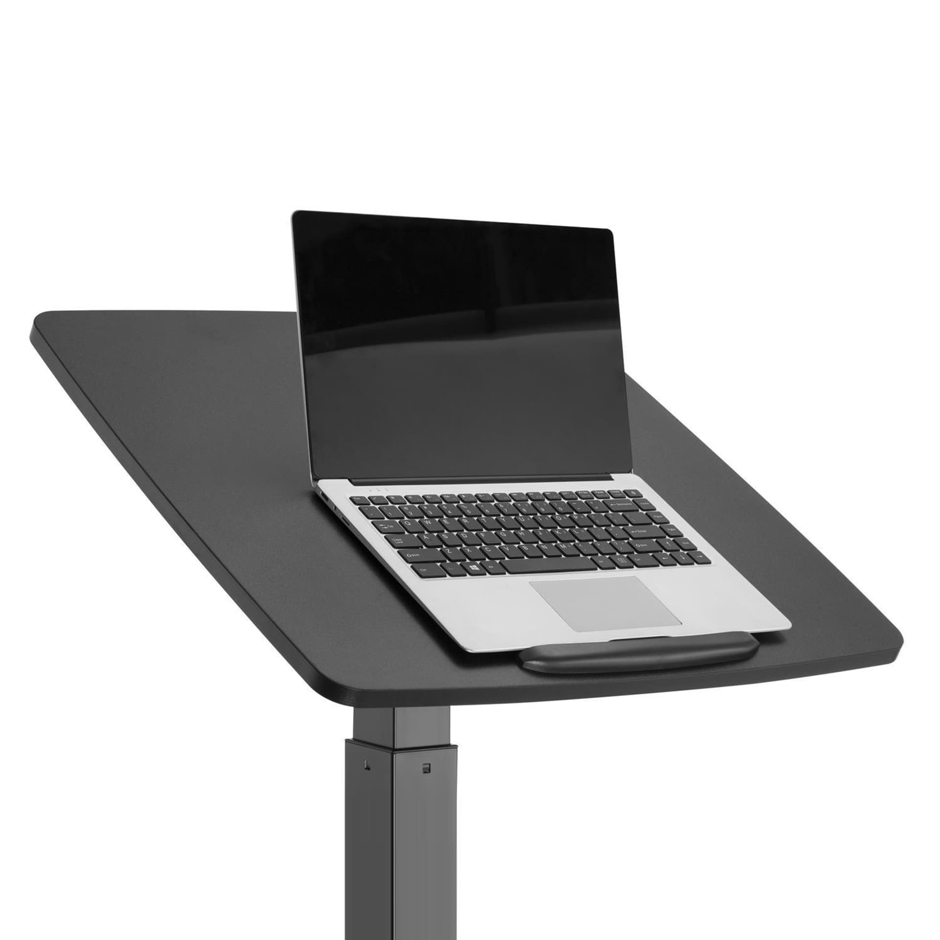 

Biurko stolik do laptopa Maclean, regulacja wysokości, do pracy stojąco siedzącej, max wys 113cm, MC-892B
