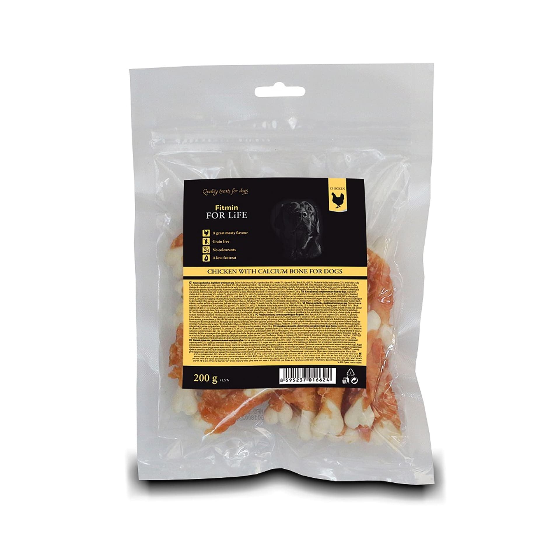 

FITMIN FFL dog treat chicken bone 10cm 200g