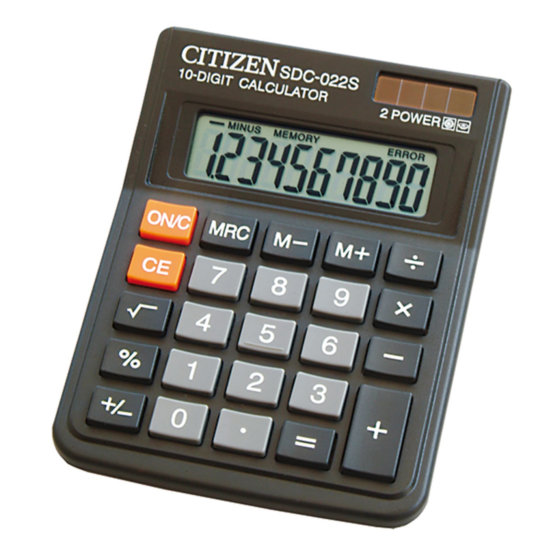 

Kalkulator solarny, biurowy. Citizen SDC-022SR