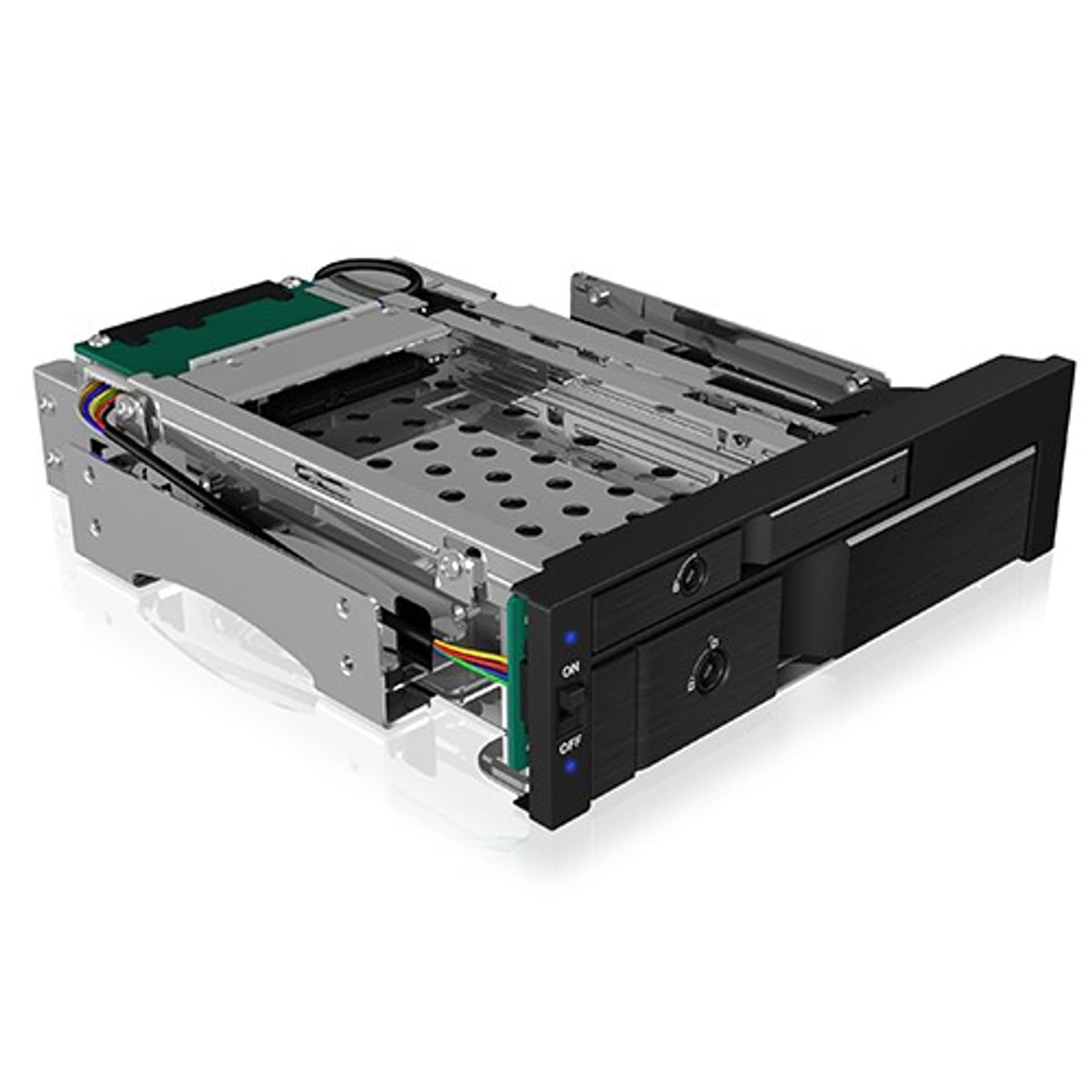 

Kieszeń na dysk IB-173SSK 1x2,5+1x3,5 na 1x5,25