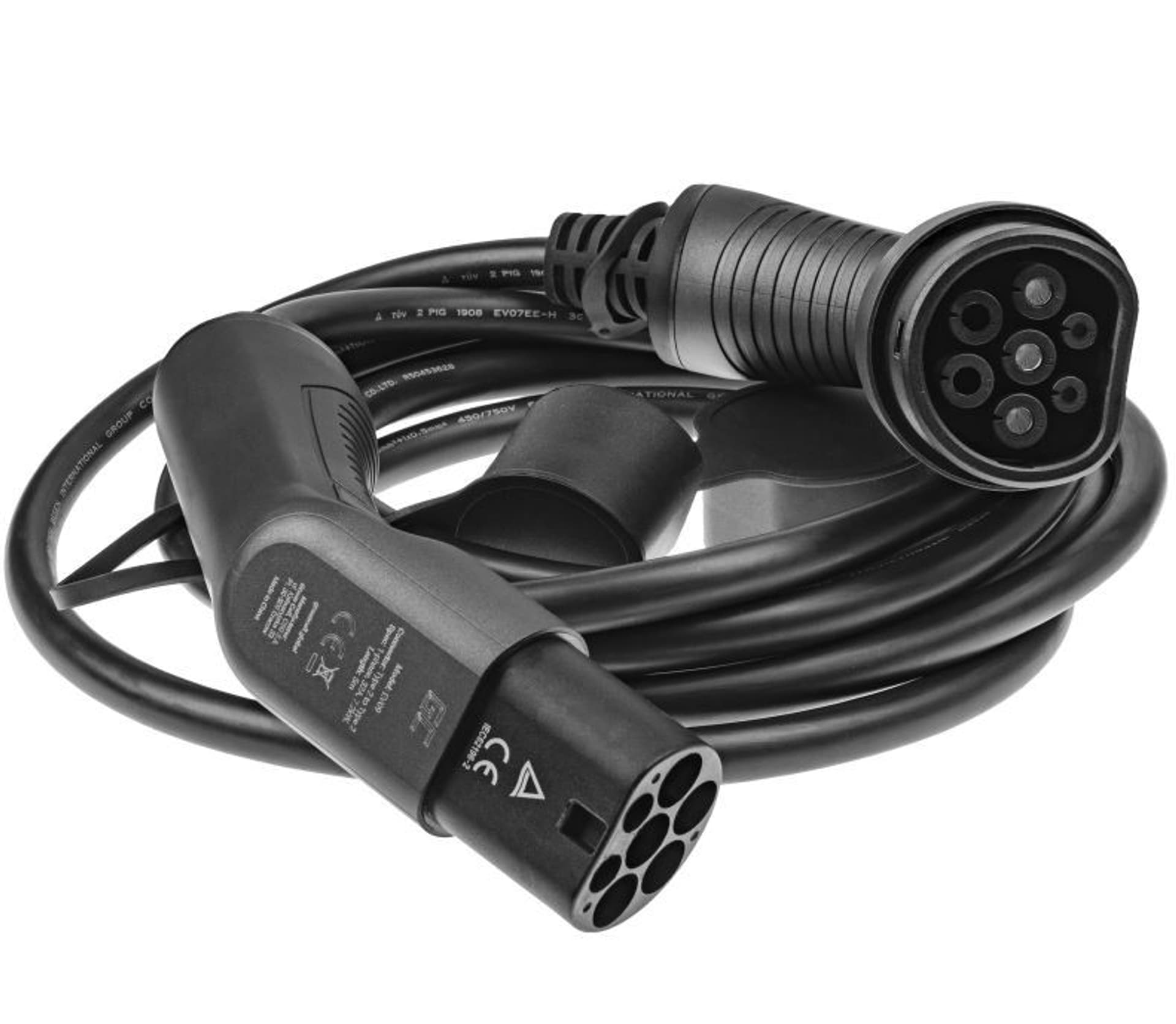 

Kabel EV Type 2 7.2kW 5m
