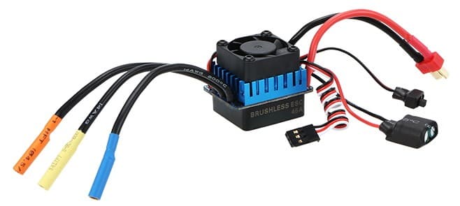 

Regulator obrotów Rocket A1 ESC 45A 2-3S BEC 5.8V/3A
