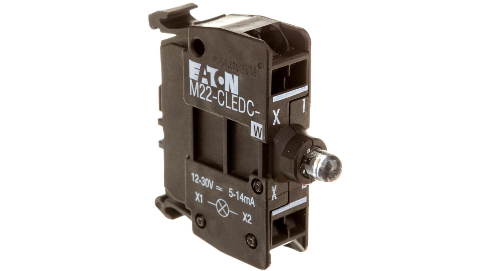 

Oprawka z LED biała 18-30V AC/DC zacisk spężynowy M22-CLEDC-W 216572