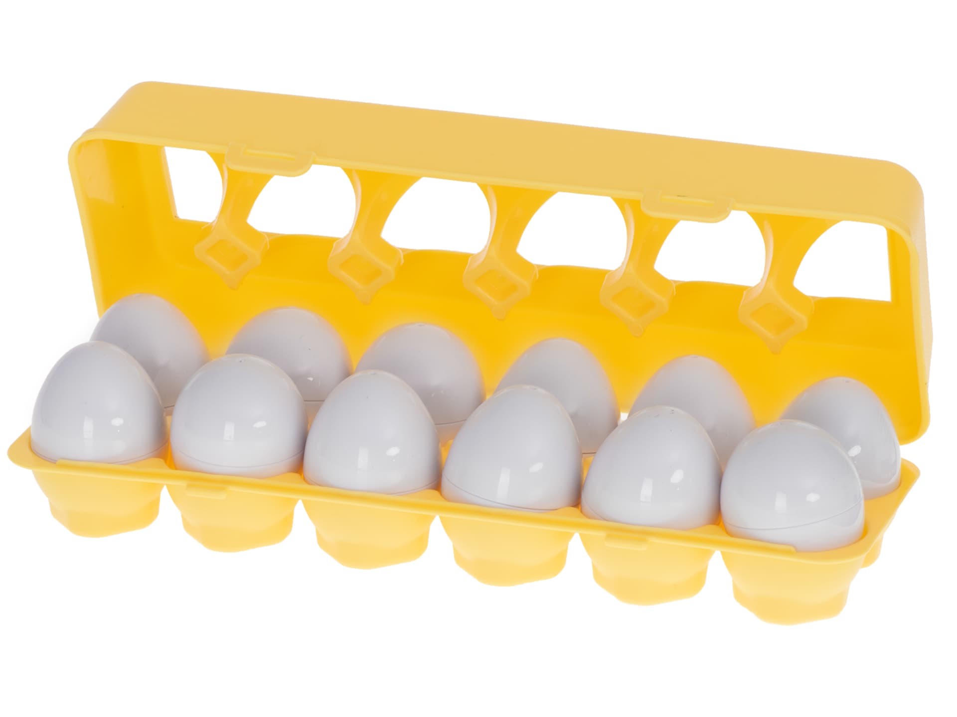 

Układanka edukacyjna sorter dopasuj kształty owoce jajka 12 sztuk