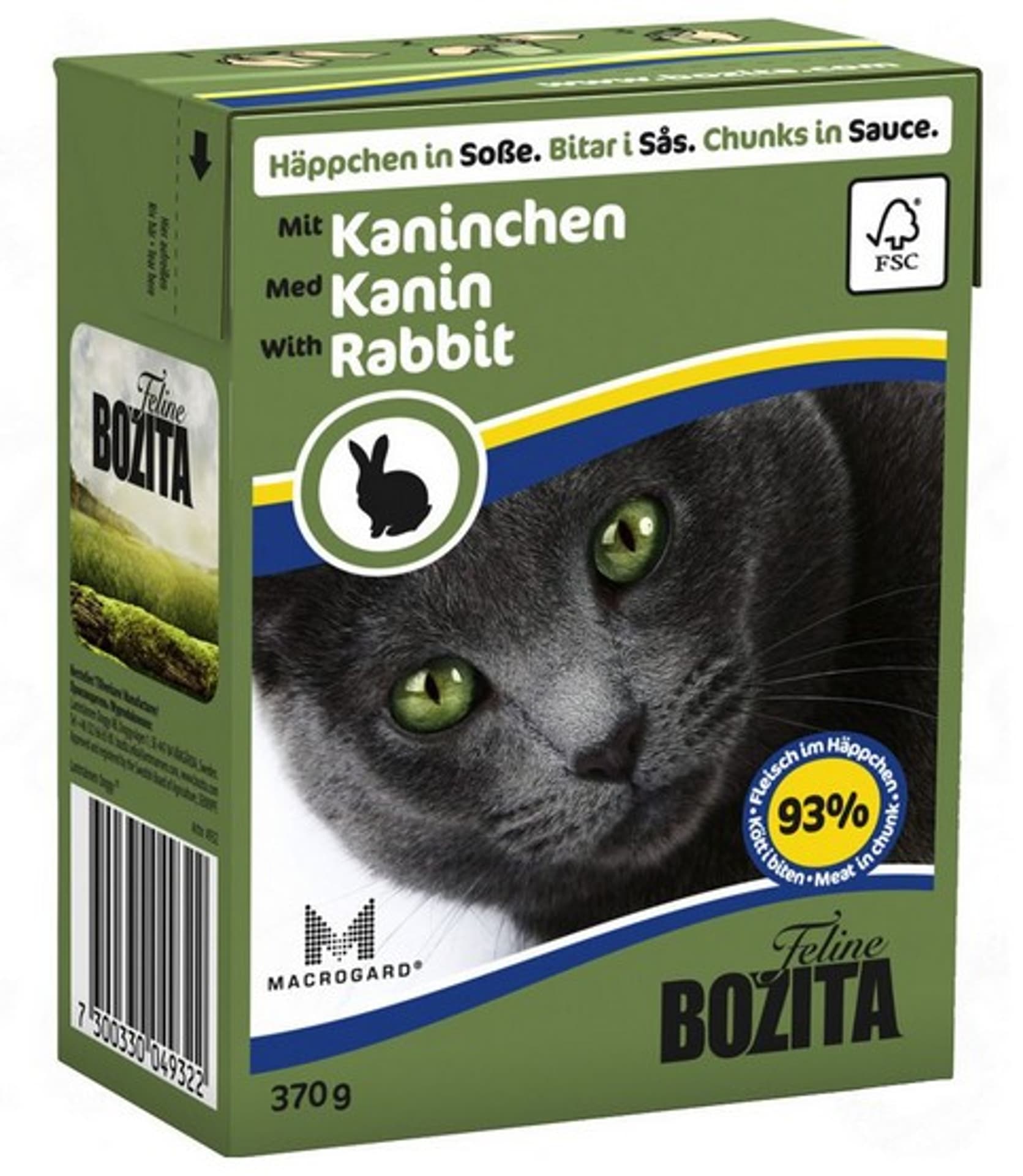 

Bozita z Królikiem kawałki w sosie kartonik 370g