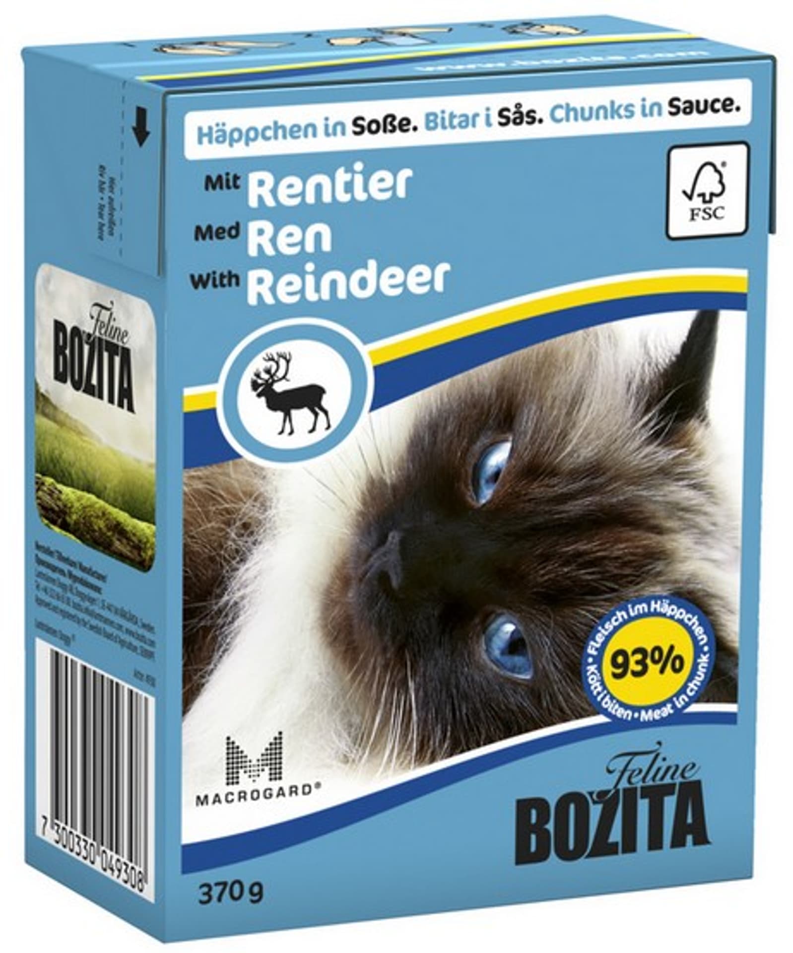 

Bozita z Reniferem kawałki w sosie kartonik 370g