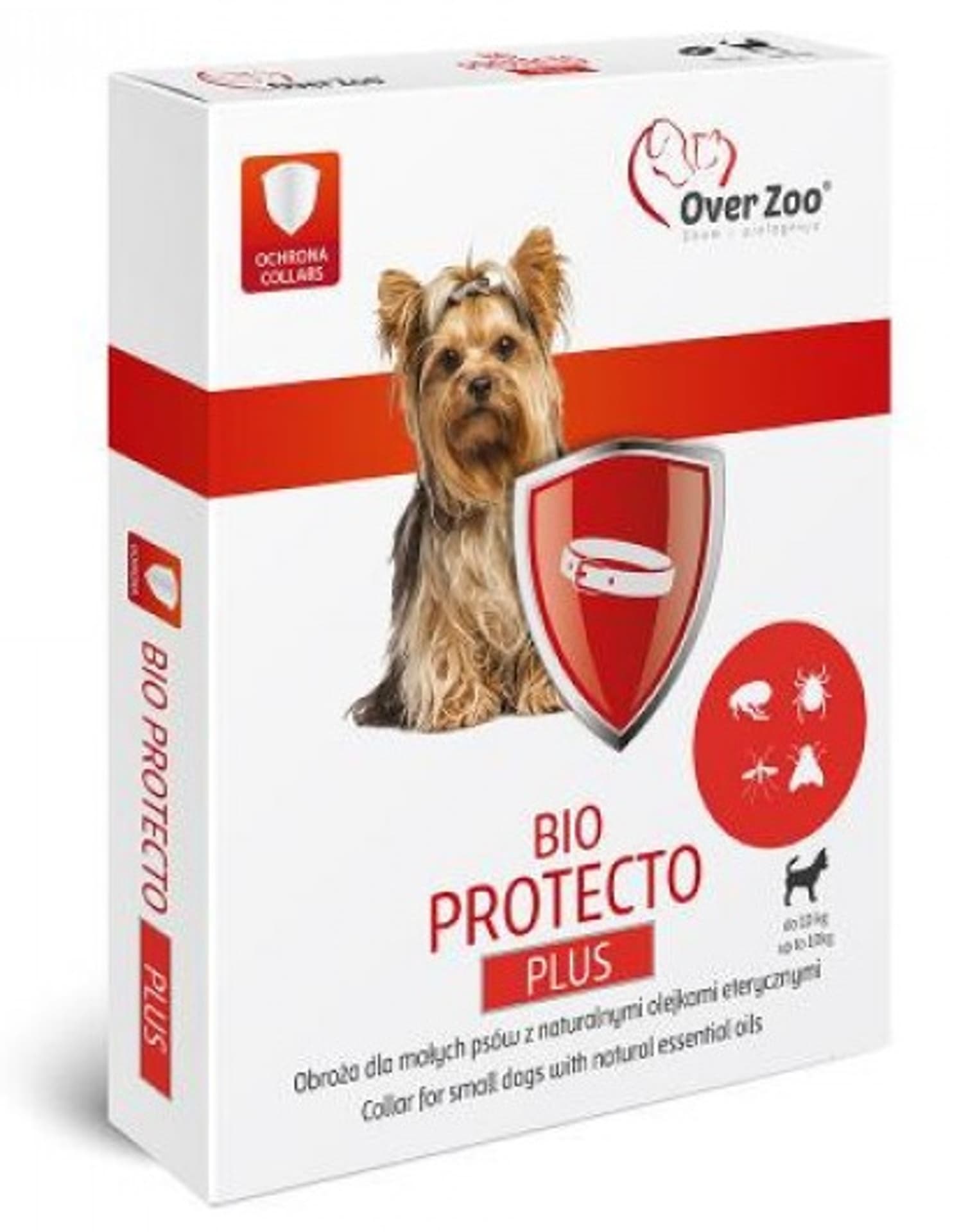 

OVERZOO BIO PROTECTO PLUS OBROŻA DLA PSÓW MAŁYCH 35 cm