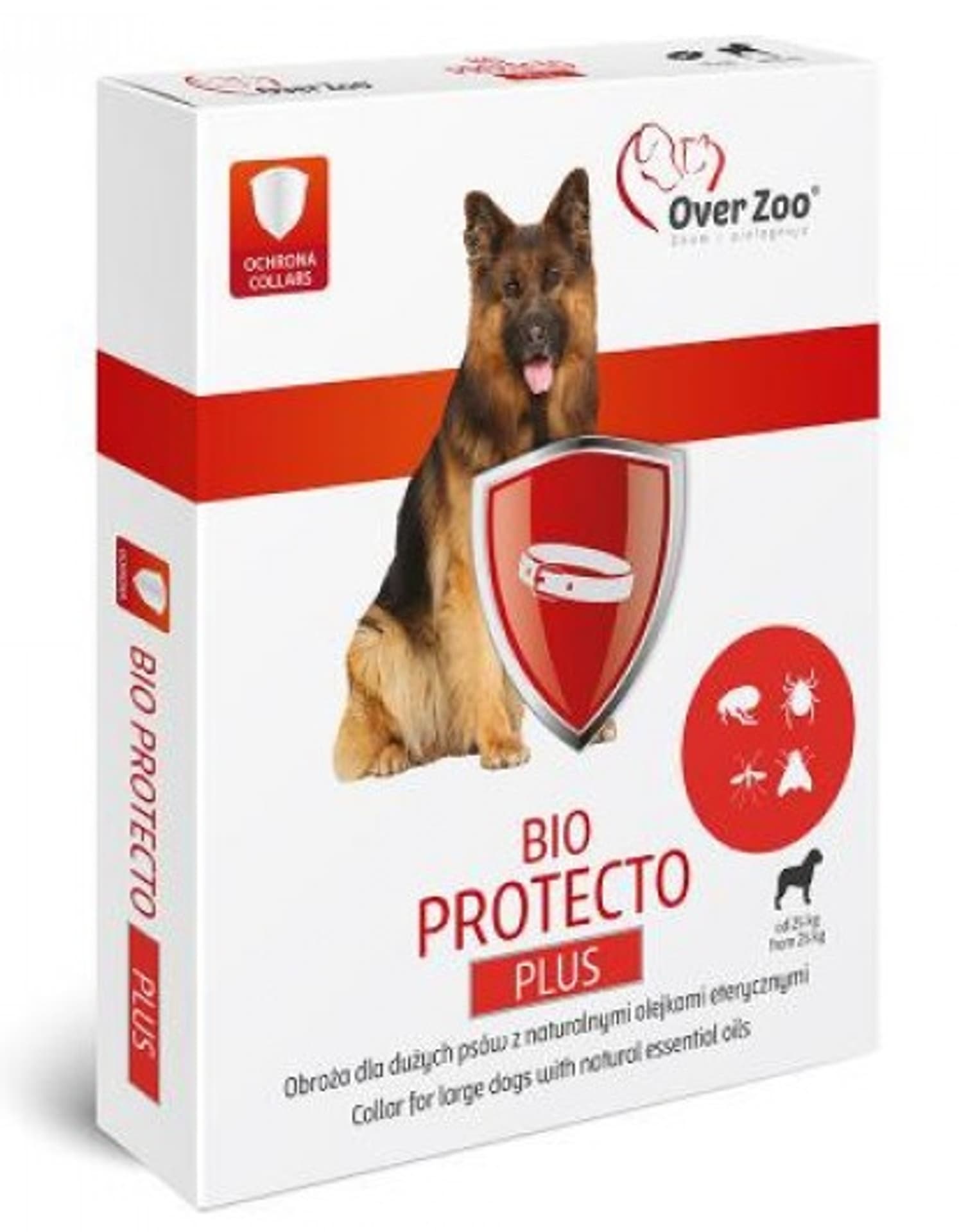 

OVERZOO BIO PROTECTO PLUS OBROŻA DLA PSÓW DUŻYCH 75 cm