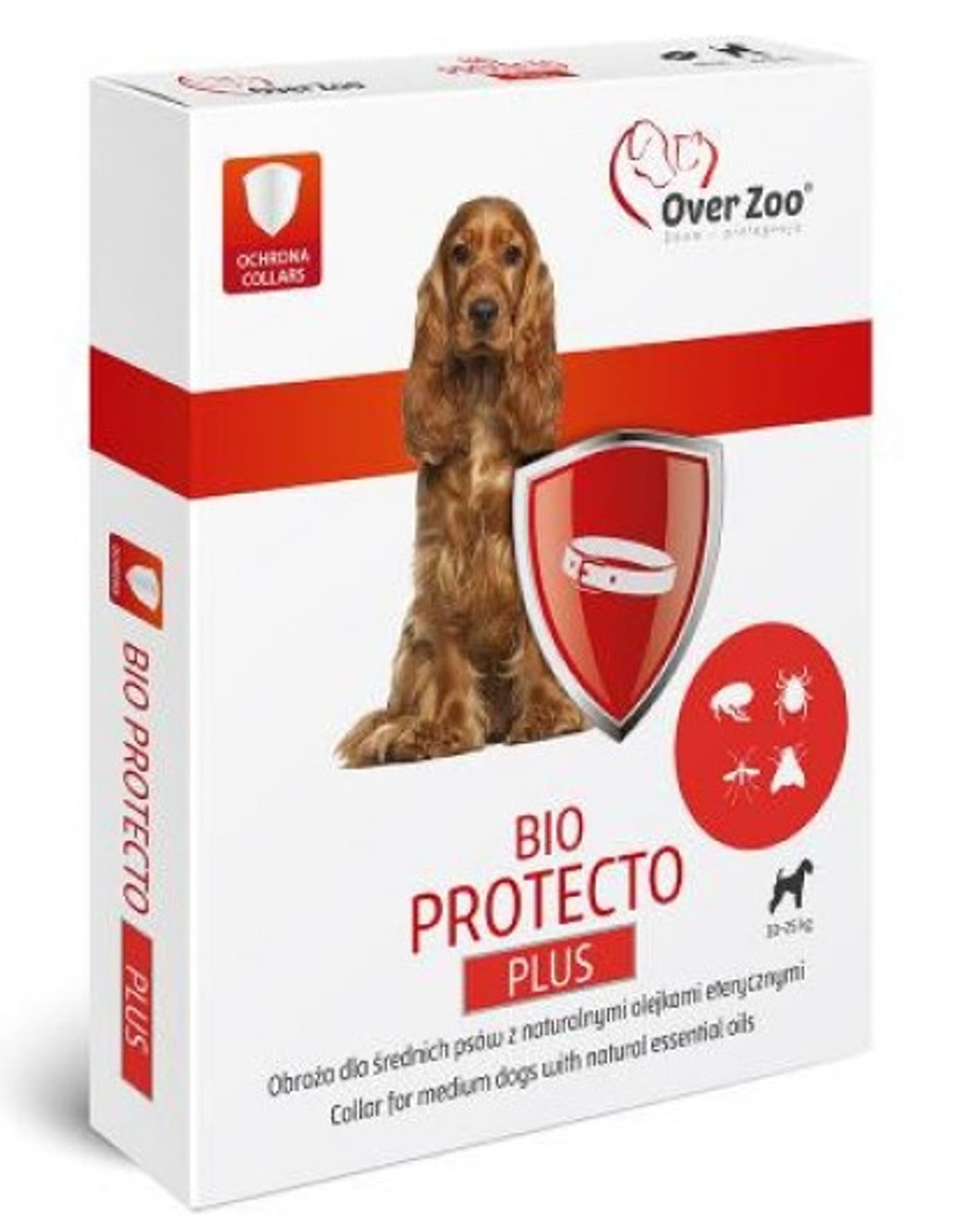 

OVERZOO BIO PROTECTO PLUS OBROŻA DLA PSÓW ŚREDNICH 60 cm