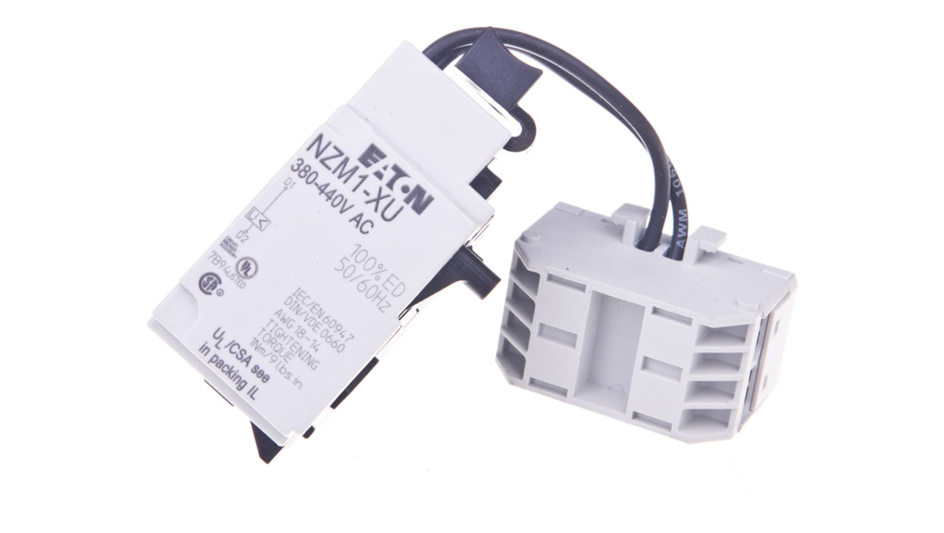 

Wyzwalacz podnapięciowy 380-440V AC NZM1-XU380-440AC 259444