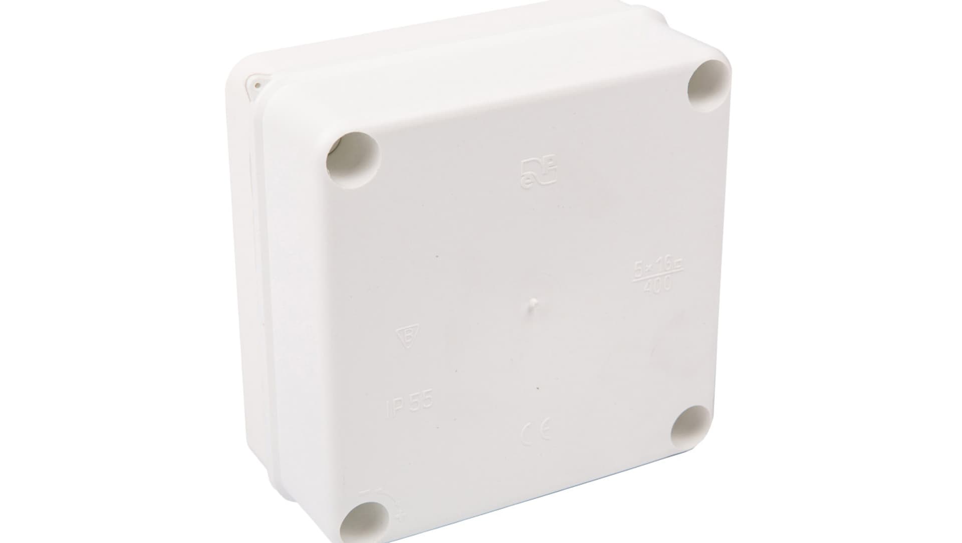 

Puszka n/t hermetyczna pusta 135x135x62mm IP55 biała PK-1 0250-00