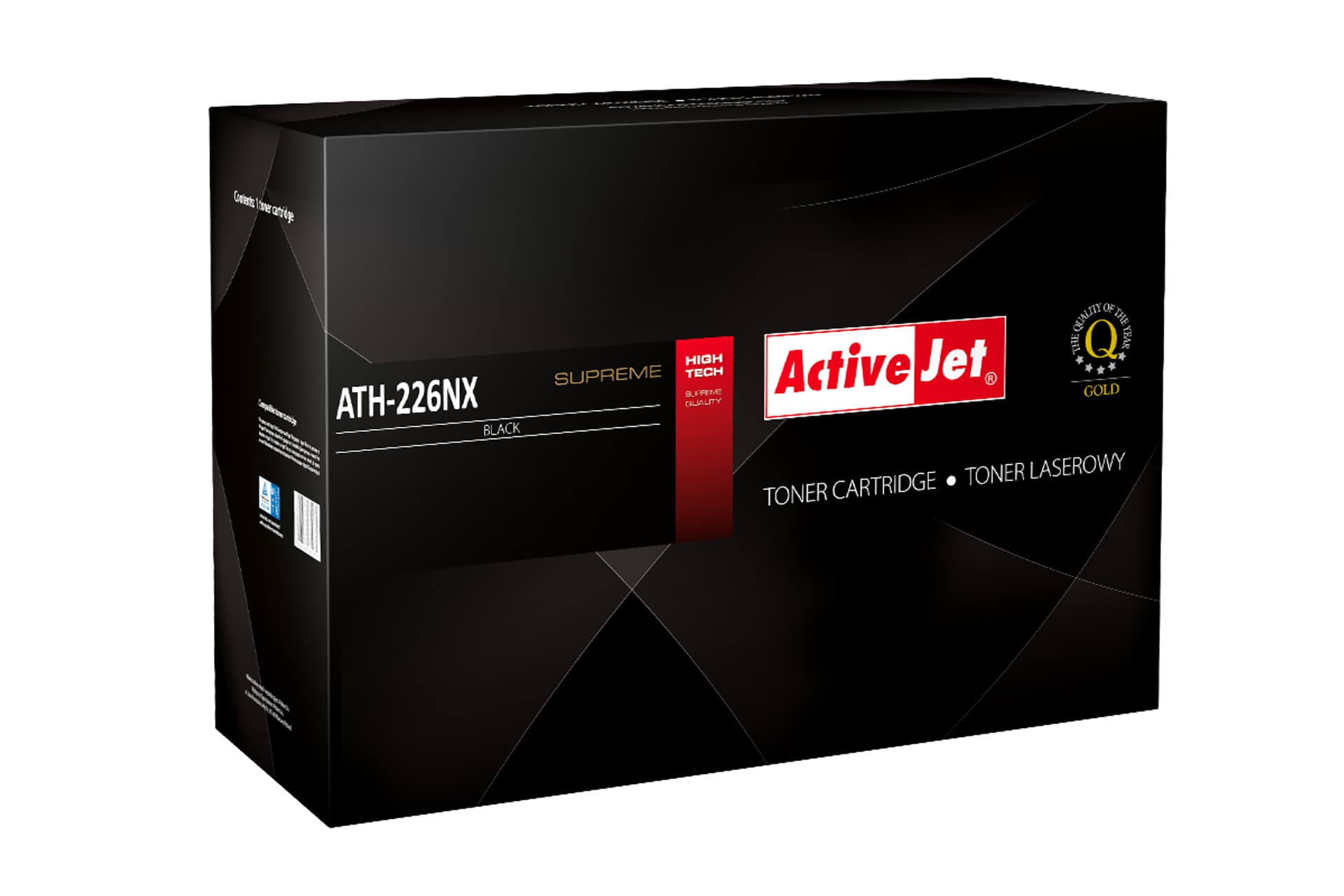 

Toner Activejet ATH-226NX (zamiennik HP 226X CF226X; Supreme; 9000 stron; czarny)