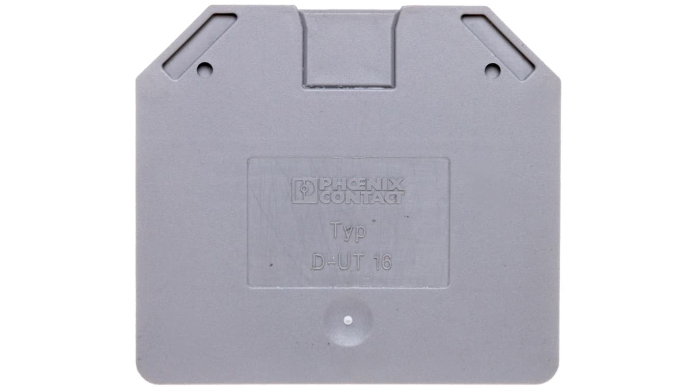 

Pokrywa końcowa 2,2x52,8x47,3mm szara D-UT 16 3047206