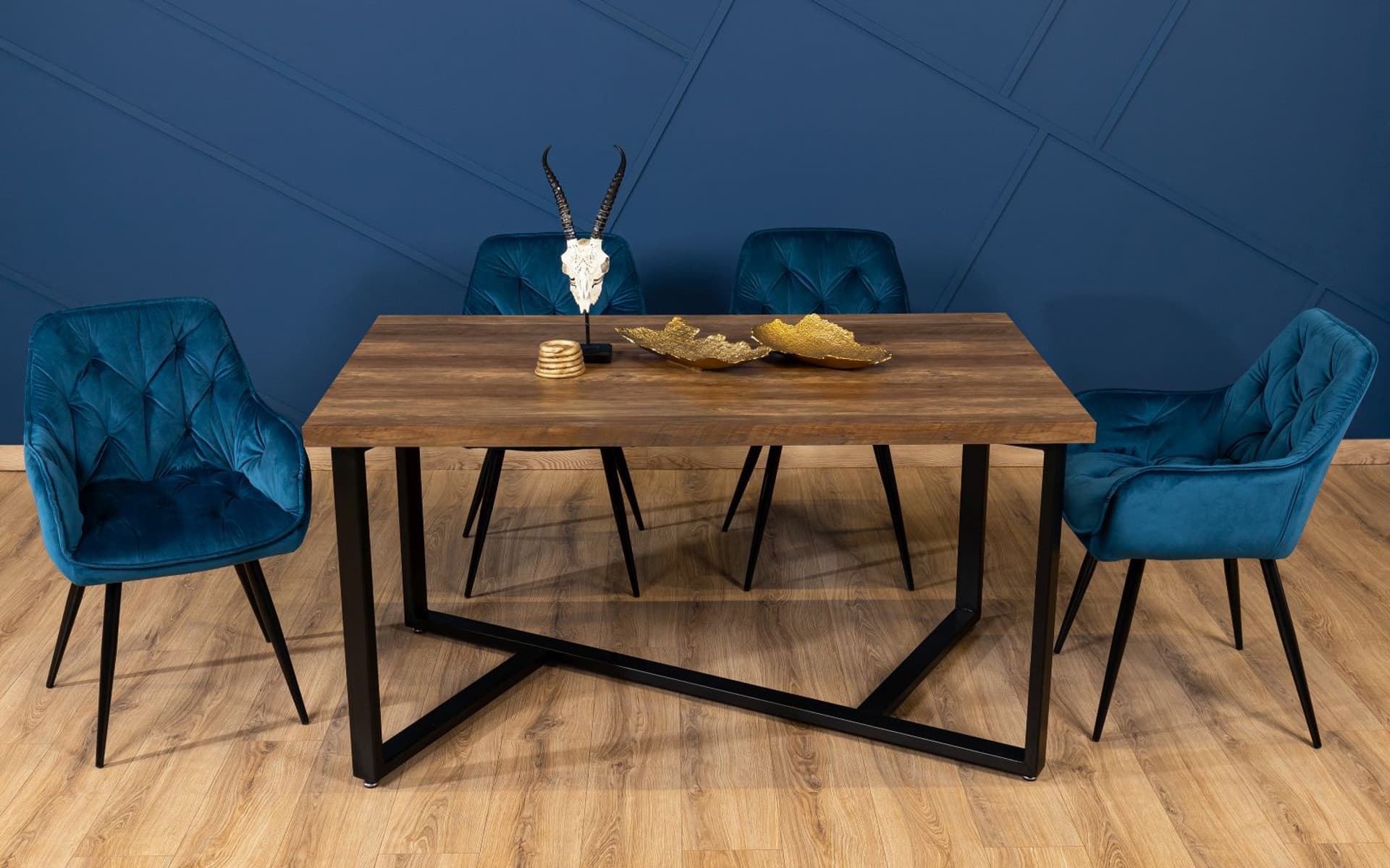 

Stół Sammel Black Oak 150x90 cm