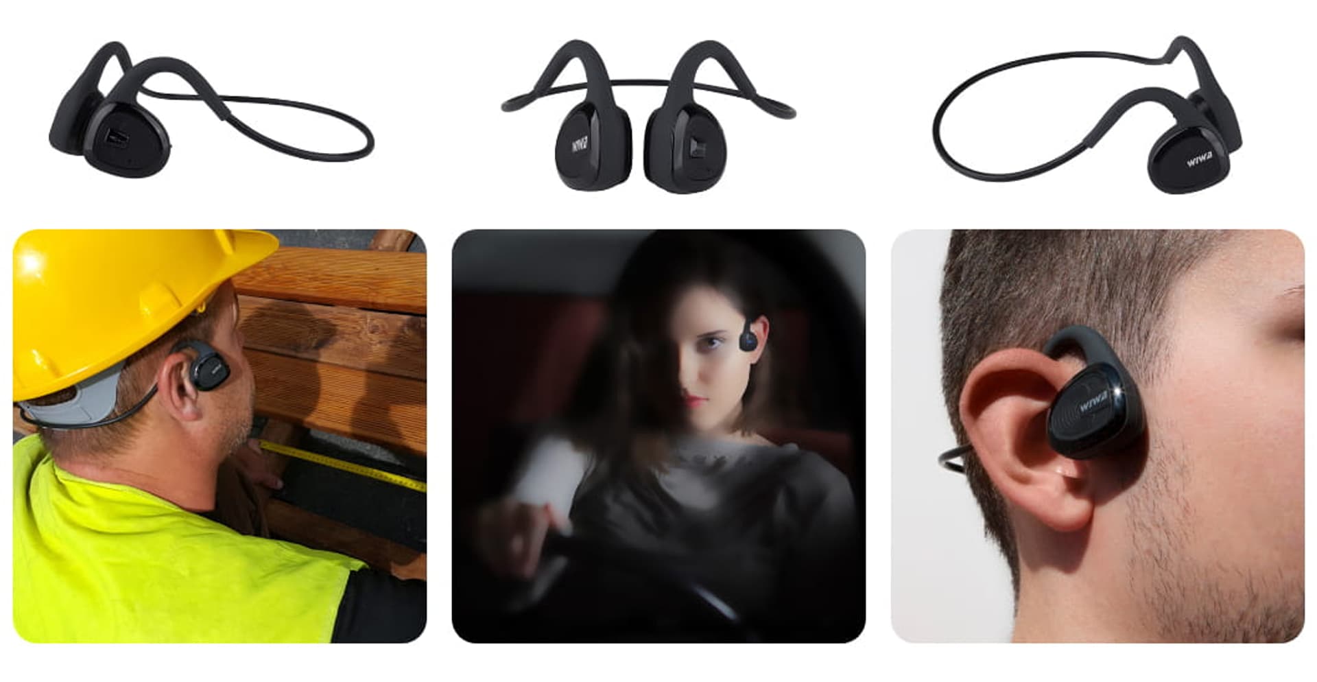 

Słuchawki kostne Wiwa 10E bluetooth
