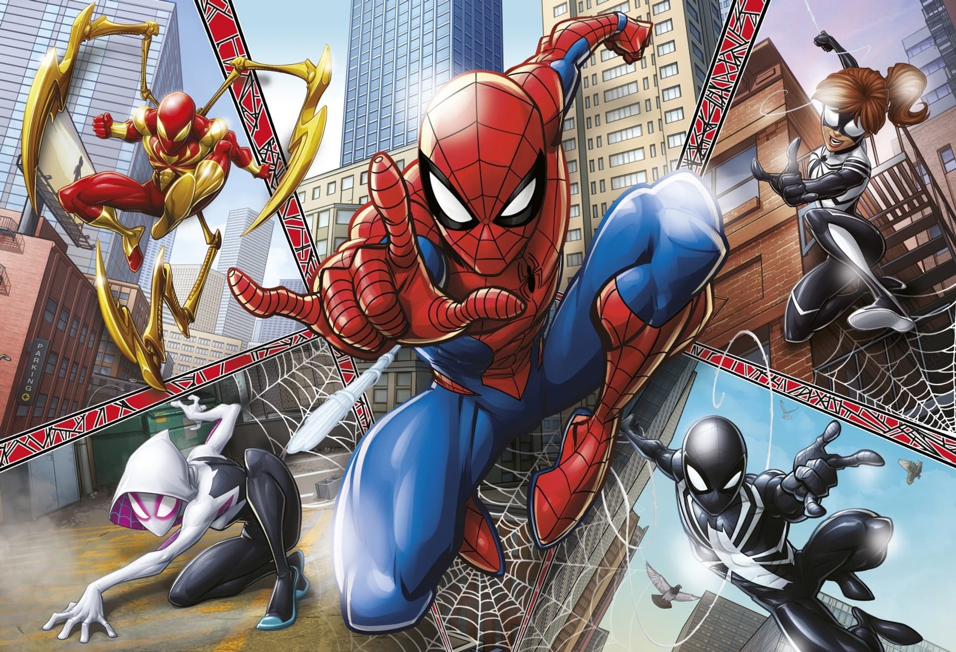 

Puzzle 104 elementy Maxi Spider Man