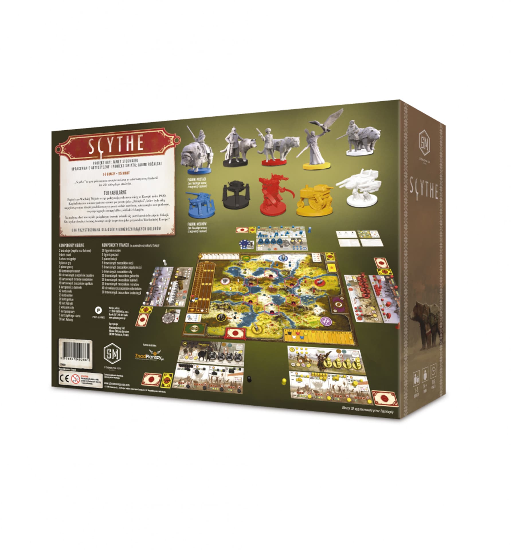 

GRA PLANSZOWA SCYTHE - podstawa PHALANX GAMES