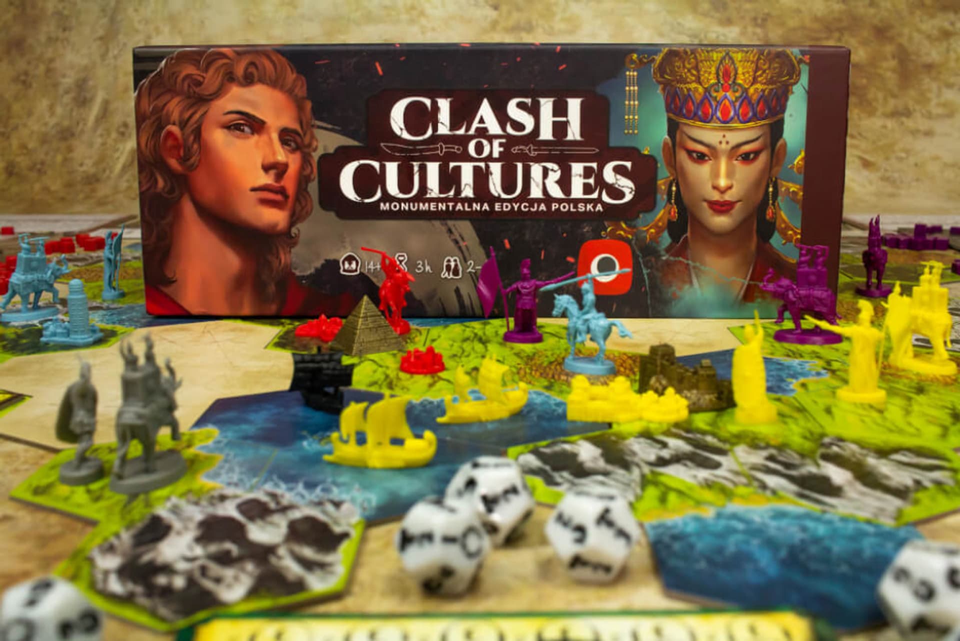 

GRA CLASH OF CULTURES Monumentalna edycja - PORTAL GAMES