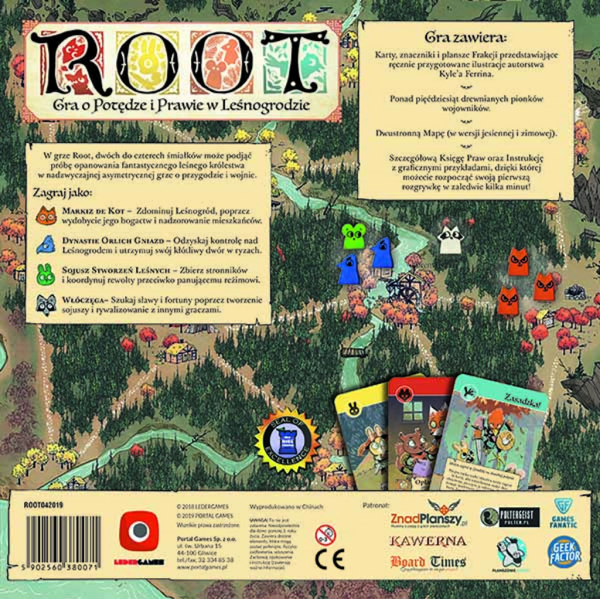 

GRA PLANSZOWA ROOT - podstawa PORTAL