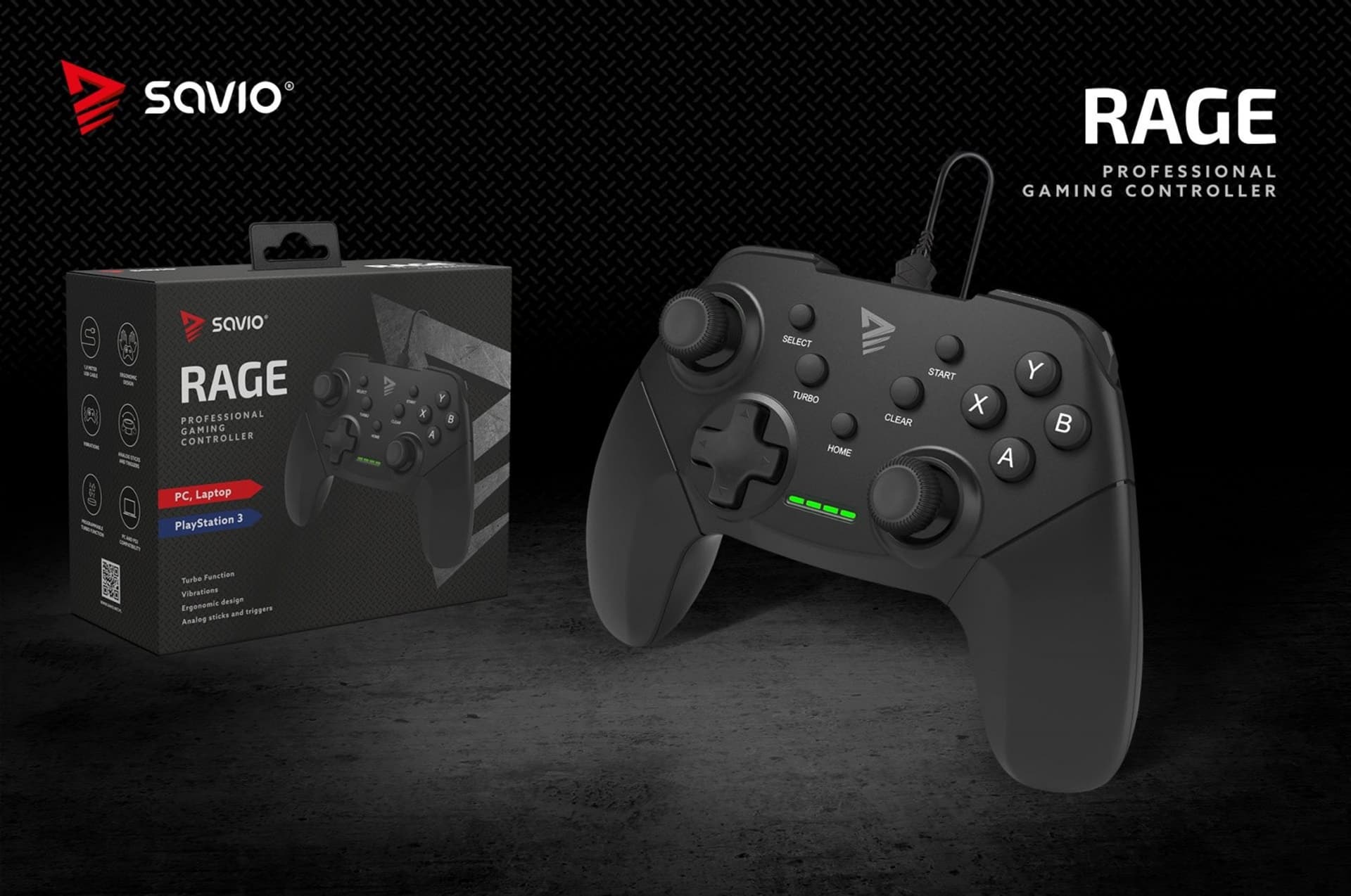

Pad Gamingowy Savio Rage