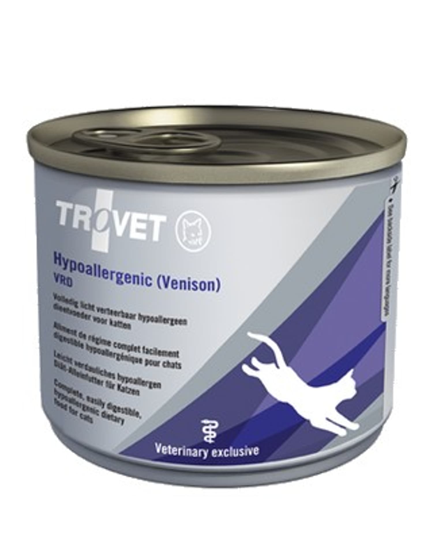 

TROVET VRD Hypoallergenic Venison puszka 200g kot