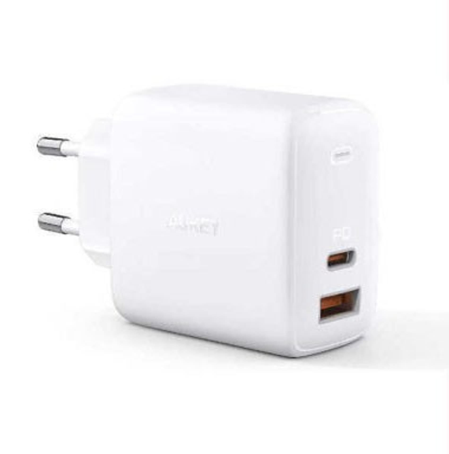 

PA-B3 White Omnia GaN ładowarka sieciowa 2xUSB Power Delivery (1xUSB A+1xUSB C) 65W 5.4A, 1xusb a+1xusb c) 65w 5.4