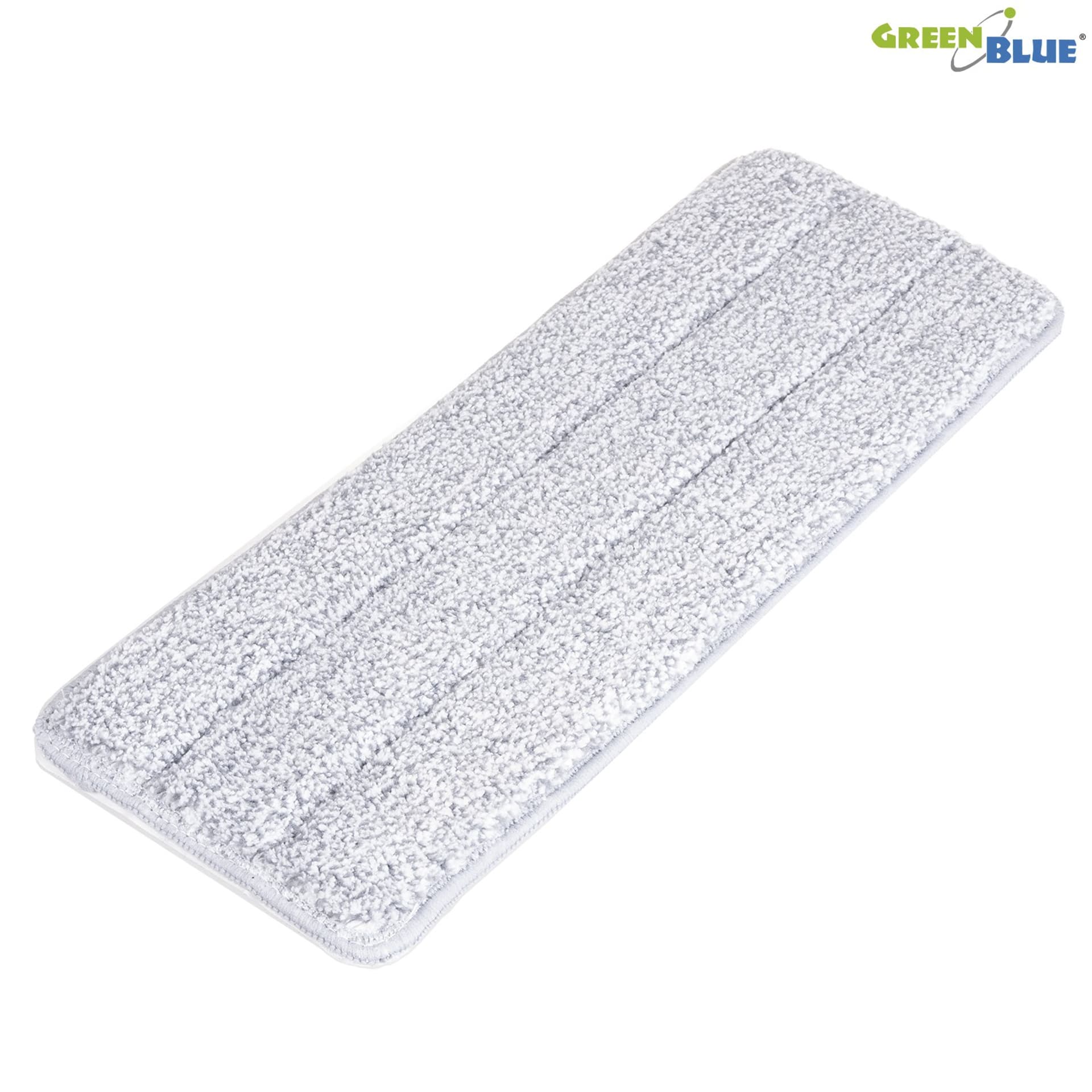 

Wkład do mopa płaskiego GreenBlue, szary, wzmocnione włókna, pasuje do MaxiClean GB850 GB870 microfibra HQ, MaxiClean GB851