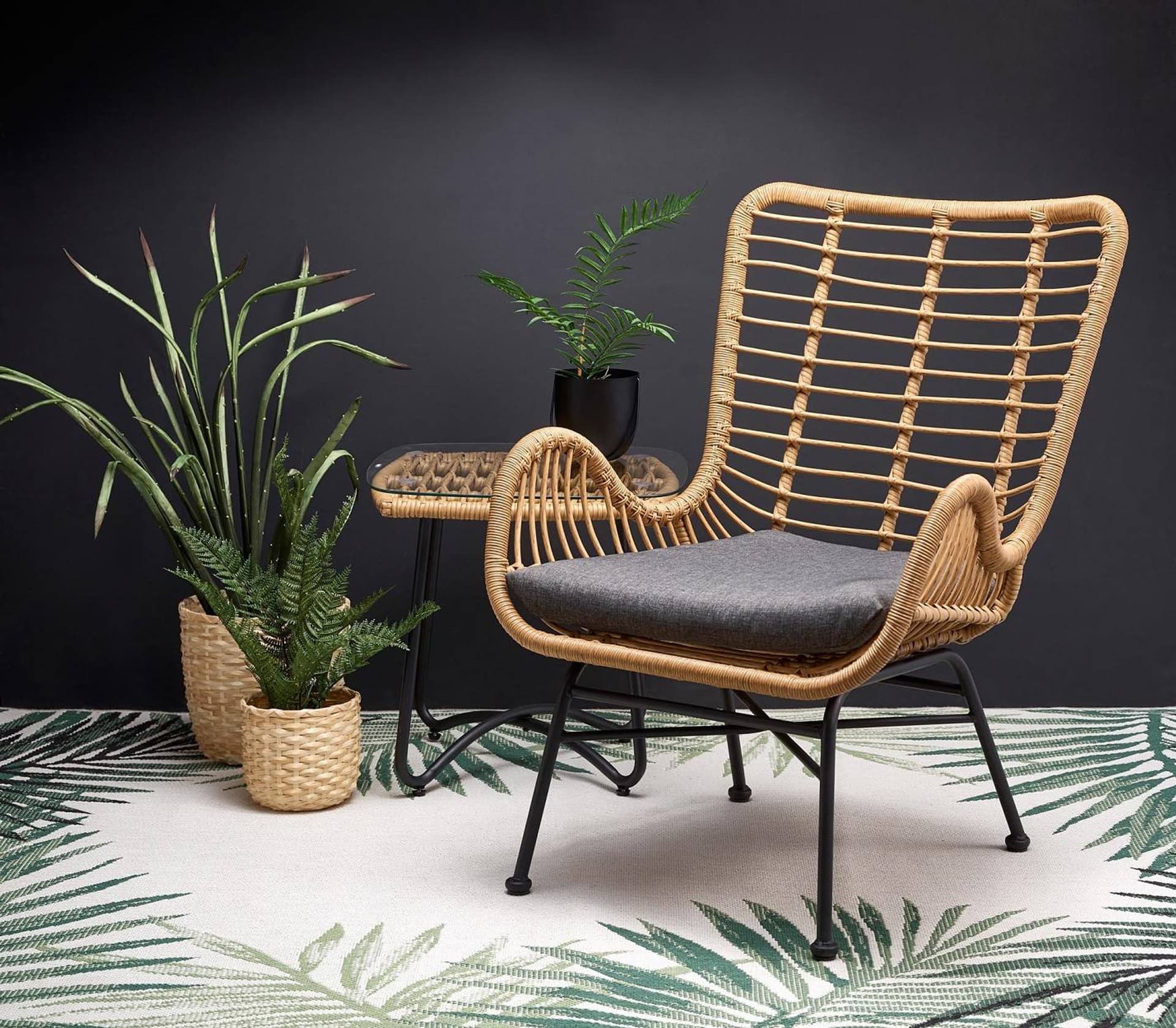

Fotel Ikaro Natural rattanowy